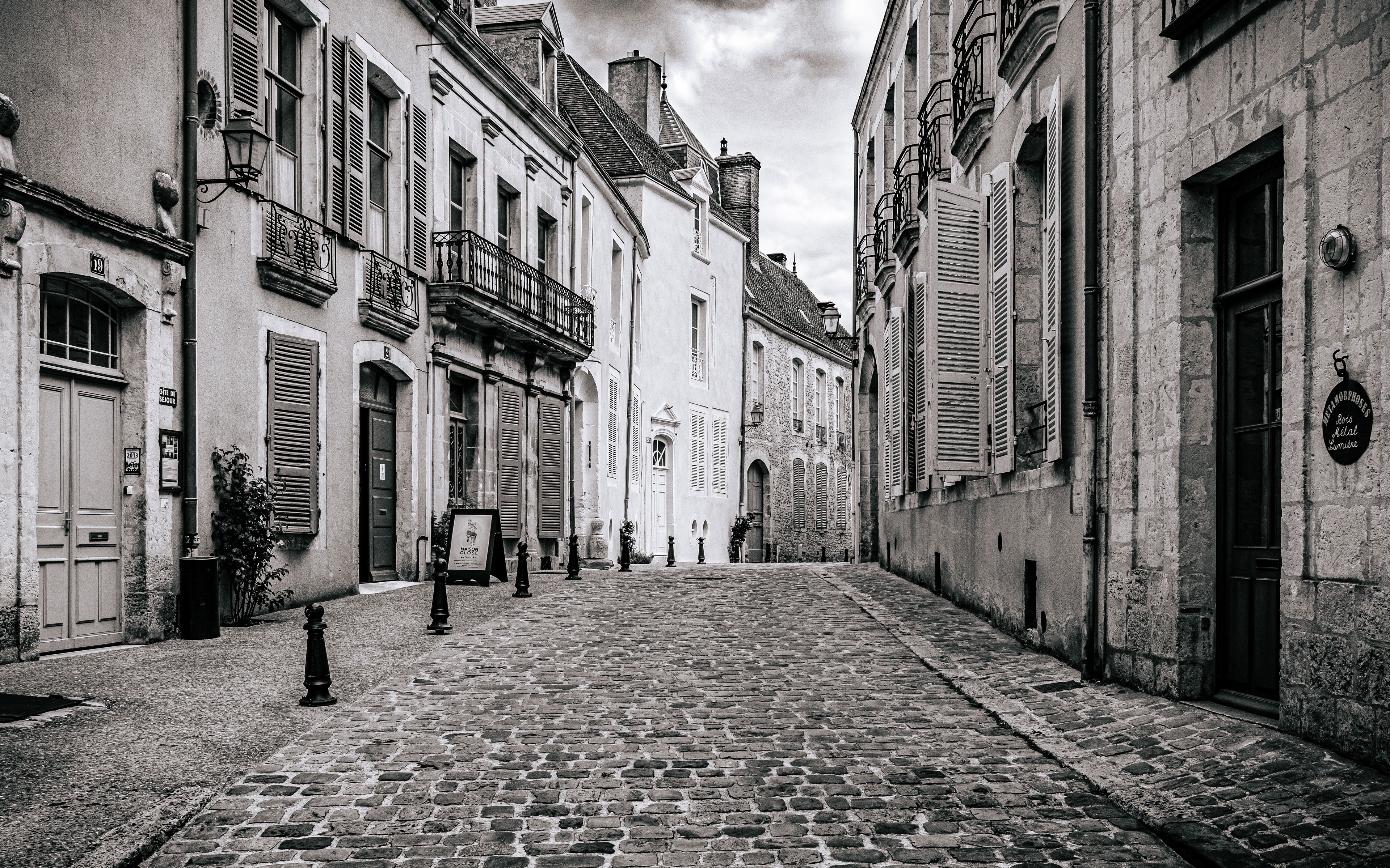 La ville de Bellême sur Sarthe