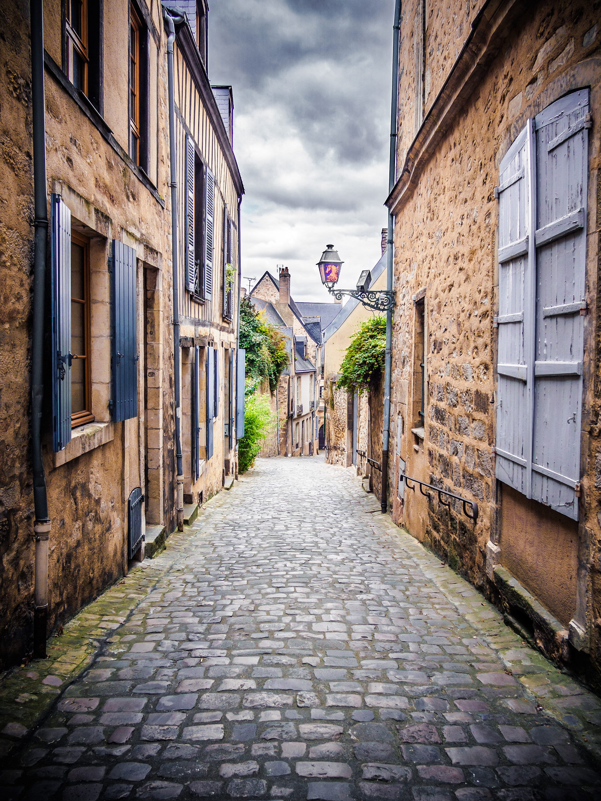 Une ruelle dans le Vieux Mans