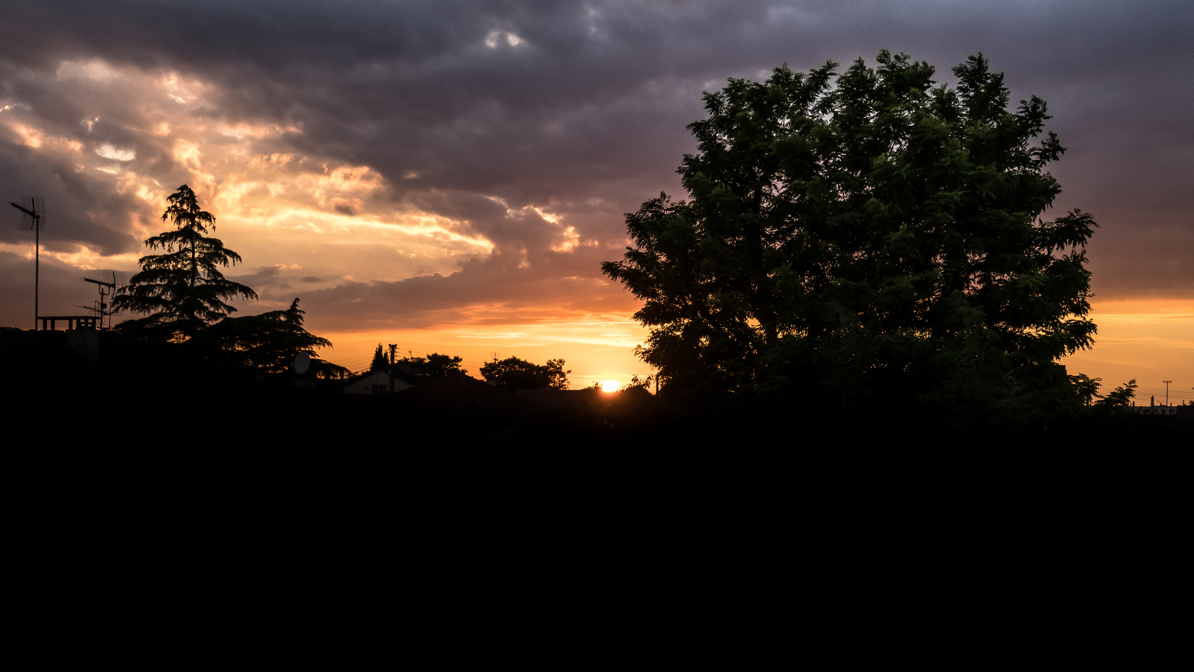 Coucher de soleil (Houilles)