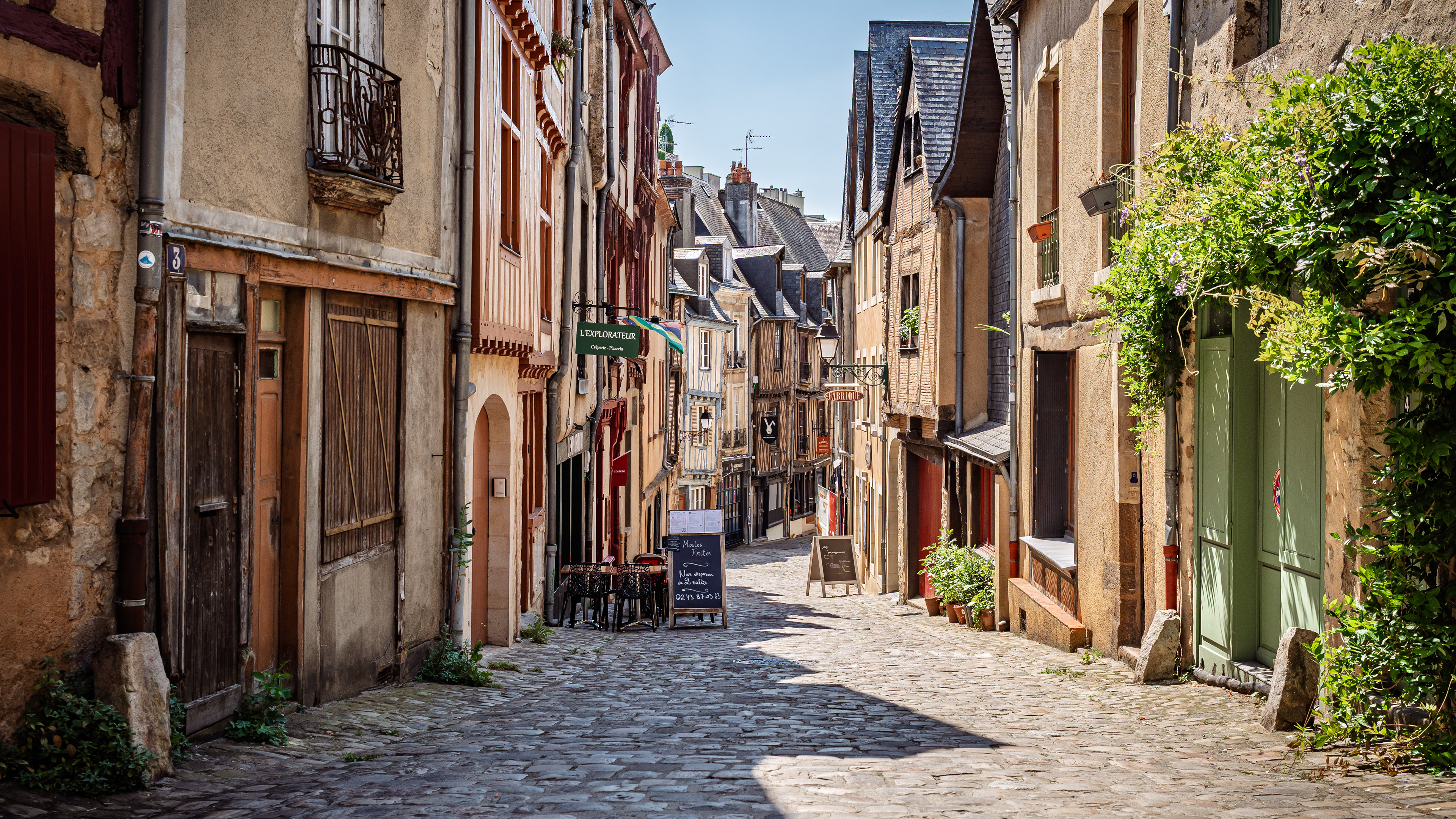Le vieux Mans, en France