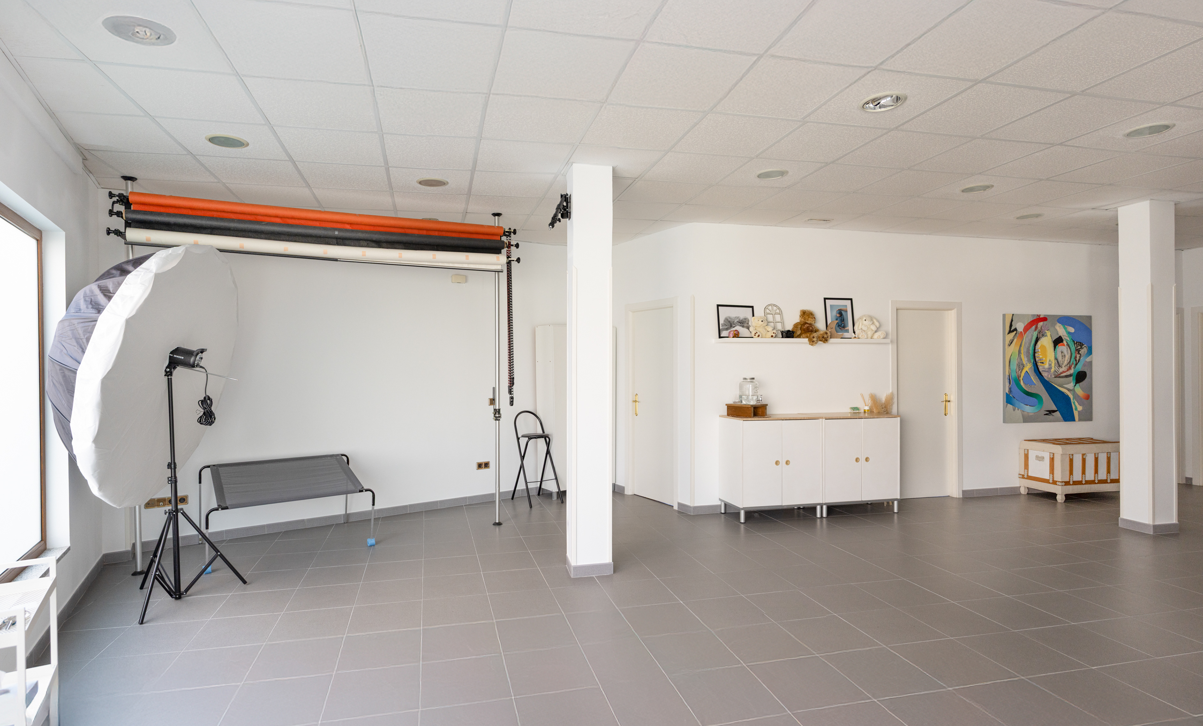 Instalaciones del estudio.