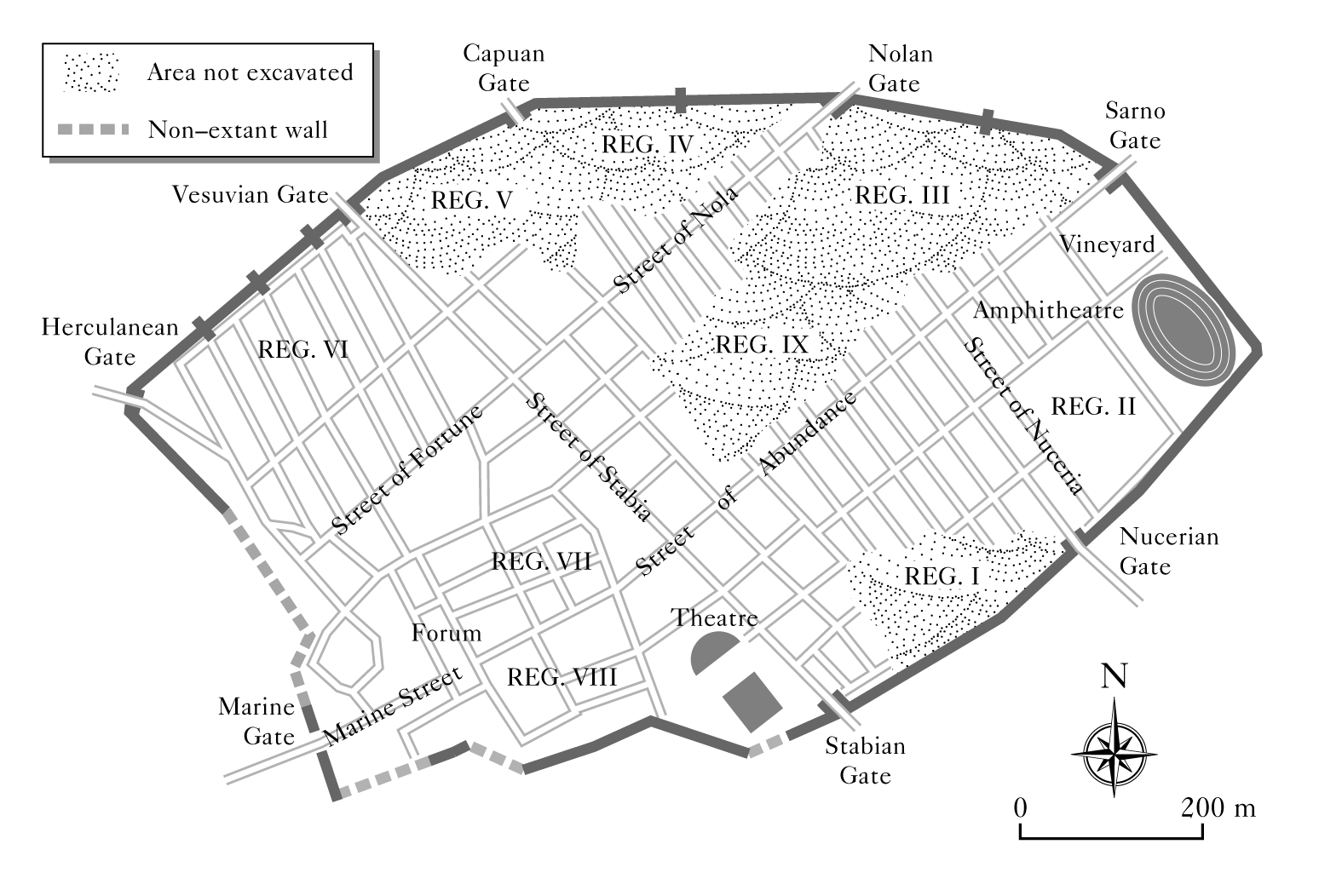 Cambridge University Press "Cities of Vesuvius" Pompeii