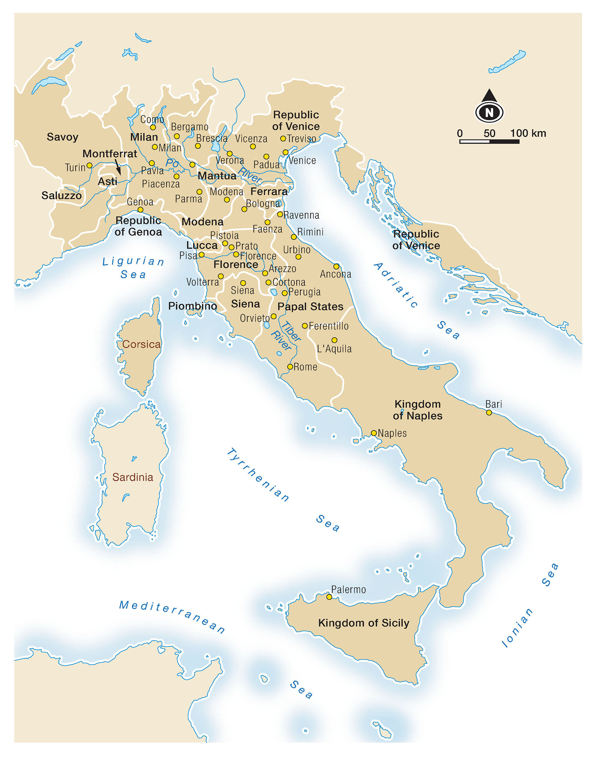 McGraw-Hill Education "Introduction to Western Art" Italian States 