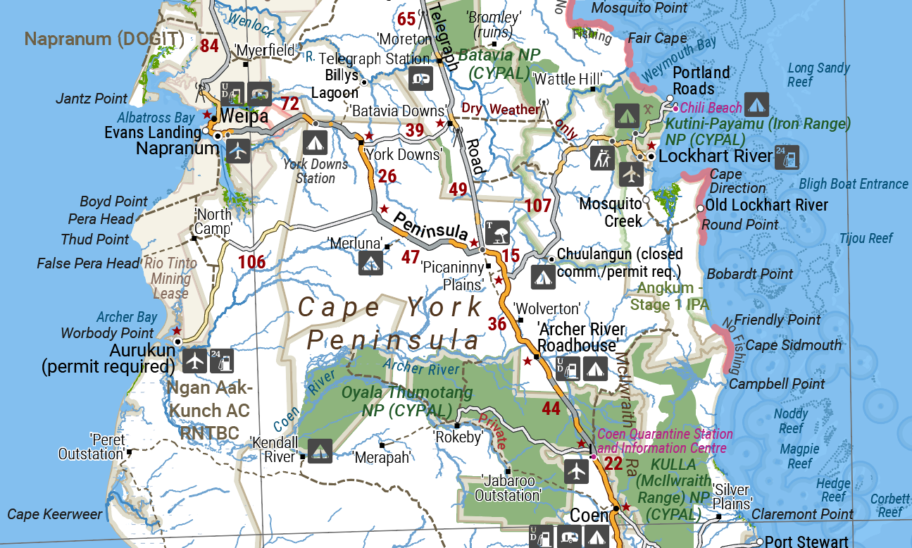HEMA maps, from "Queensland Sheet Map"