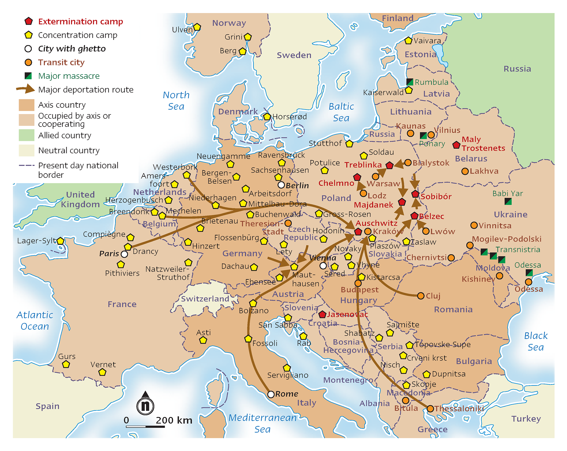 Cambridge University Press "Analysing Modern History" Nazi camp systems WW2