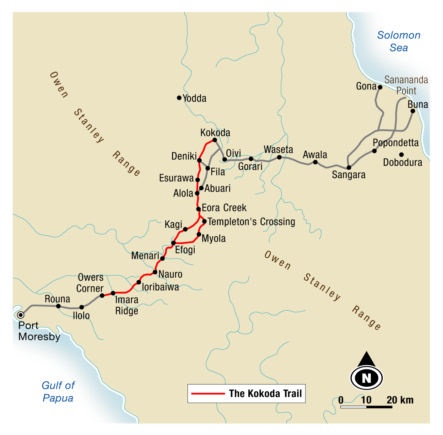 Cambridge University Press "Skills in Global Geography" The Kokoda Trail, New Guinea