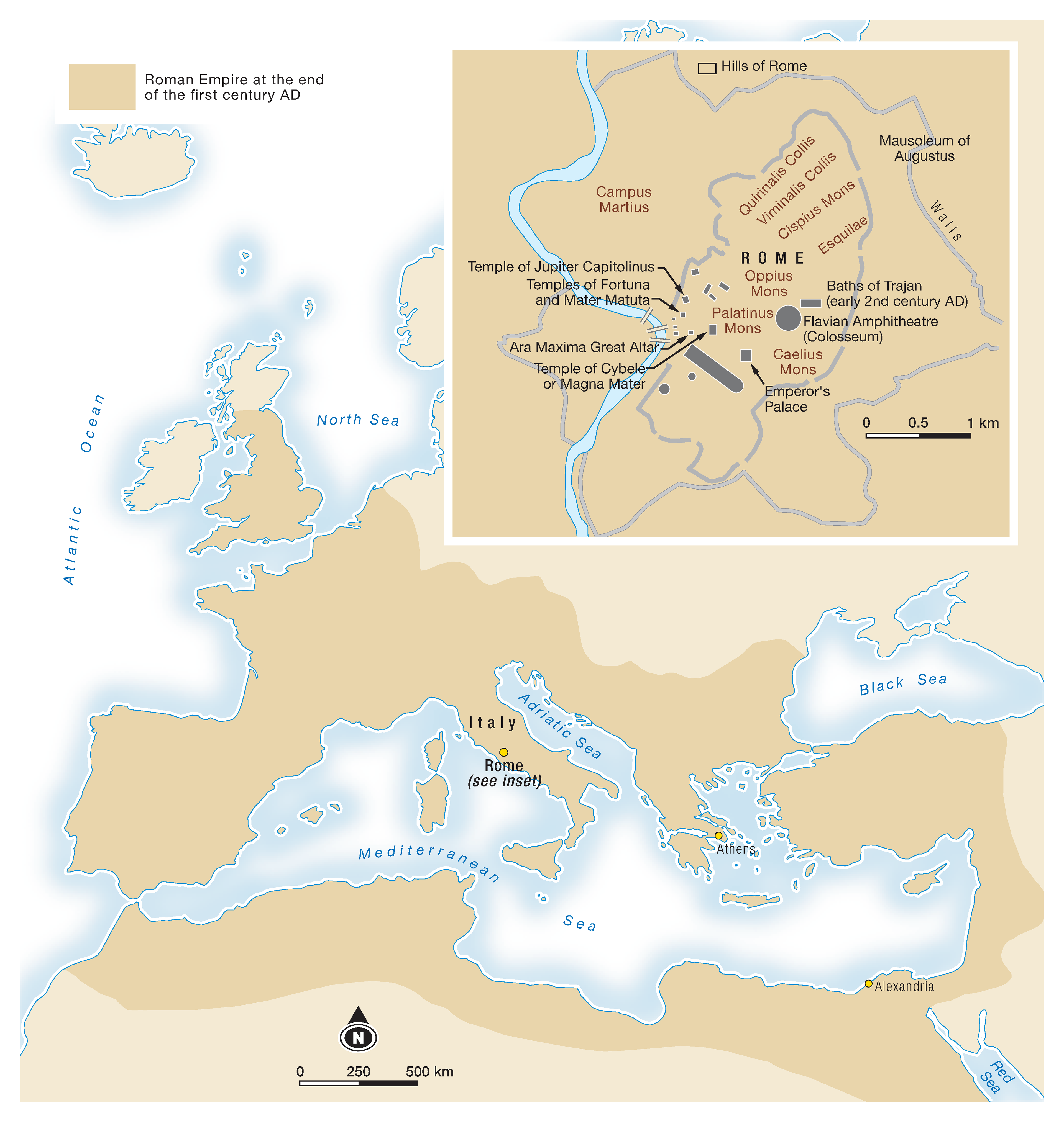 McGraw-Hill Education "Introduction to Western Art" Roman empire, first century AD