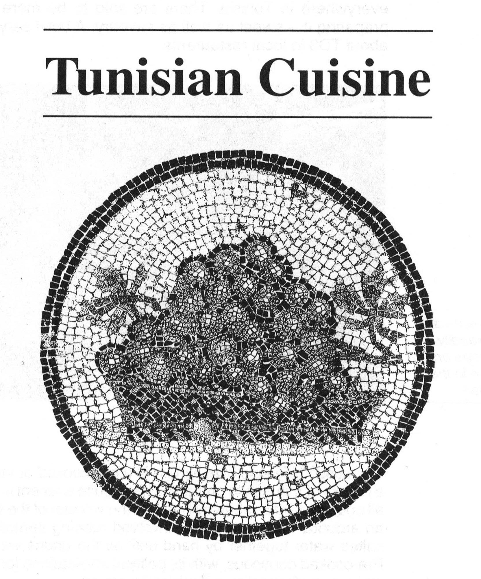 Lonely Planet - Tunisia travel guide hand-drawn illustration