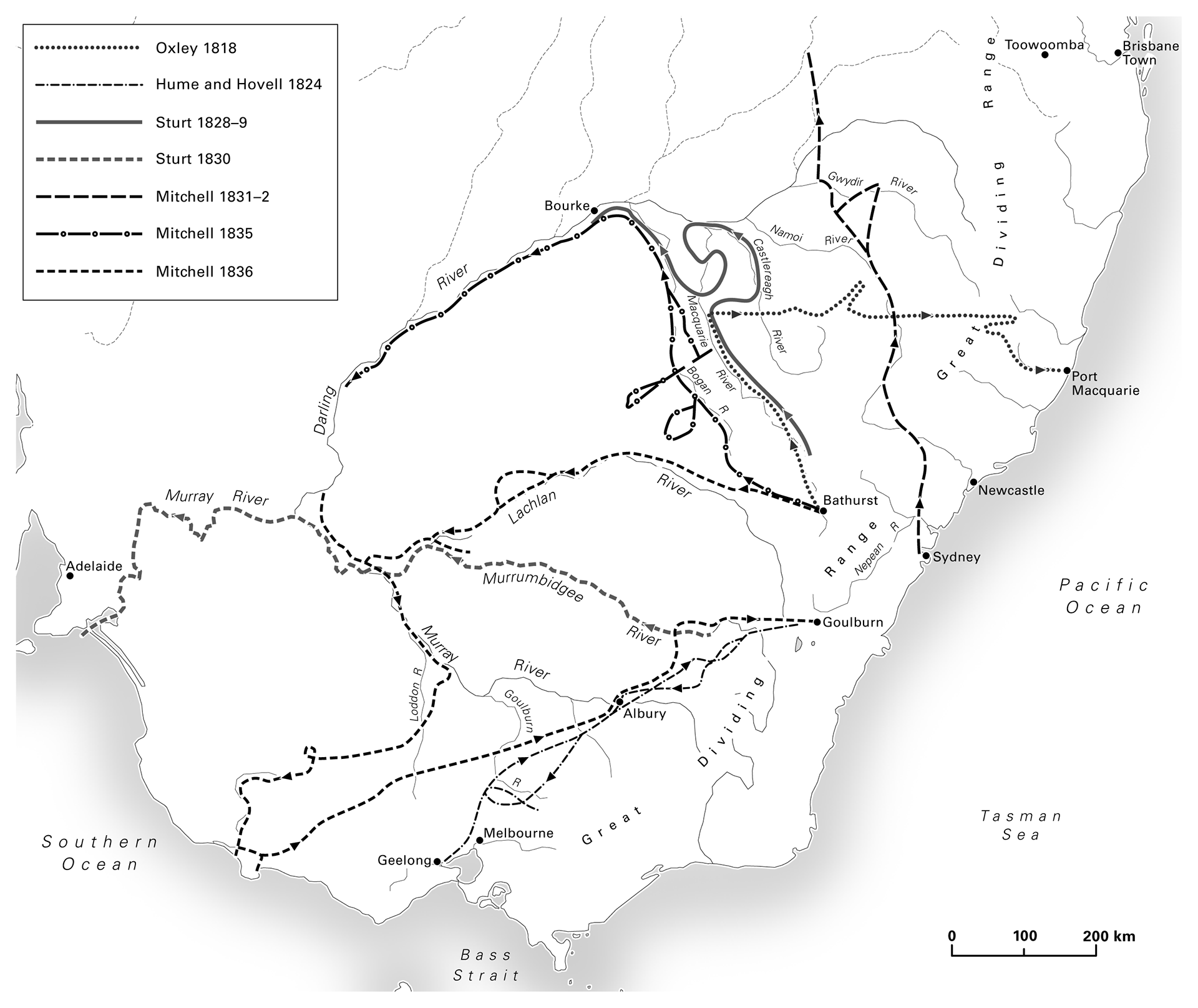 Cambridge University Press "Cambridge History of Australia" Early white exploration in South east Australia