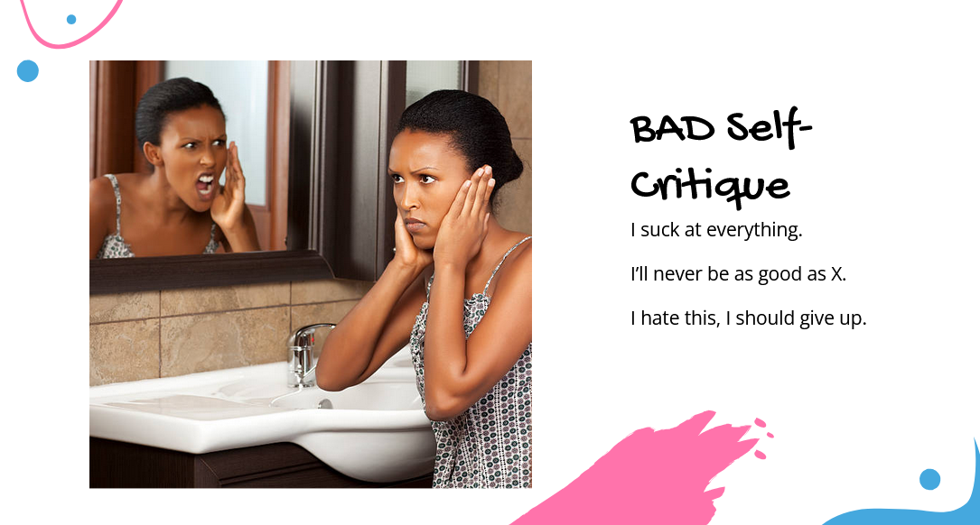 Example Slide - negative self-talk