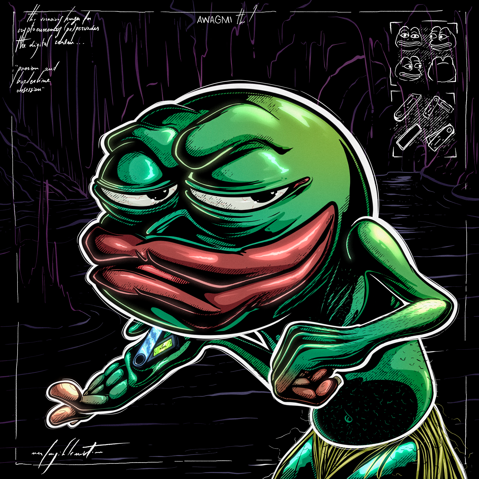 'Pepe's Hidden Vault' • 1/1