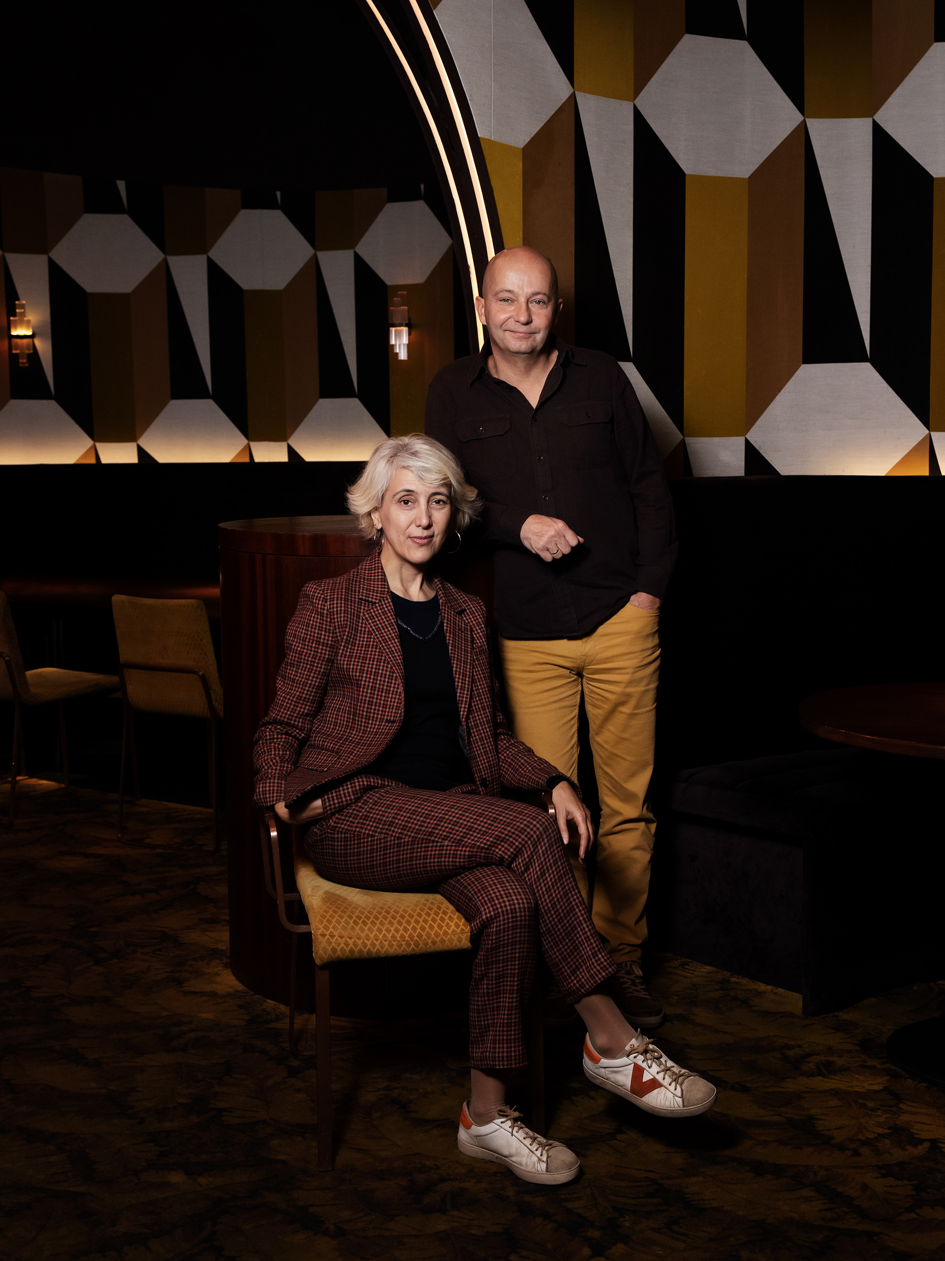 Maité Bernard et Christophe Guillaumot