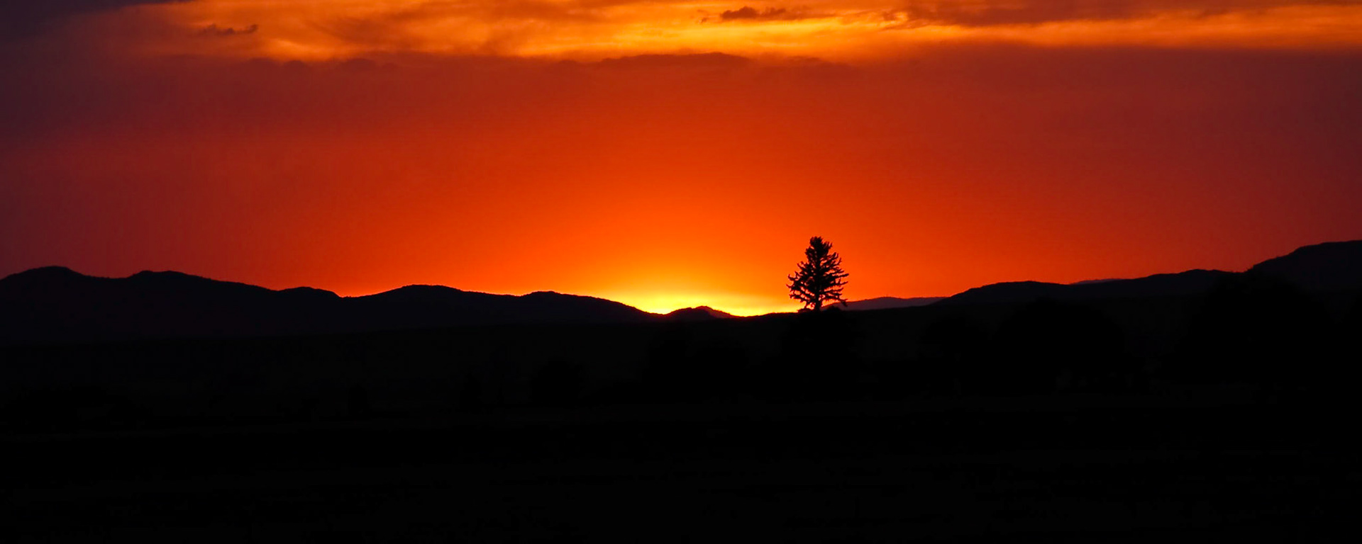 Sunset in the San Luis Valley
