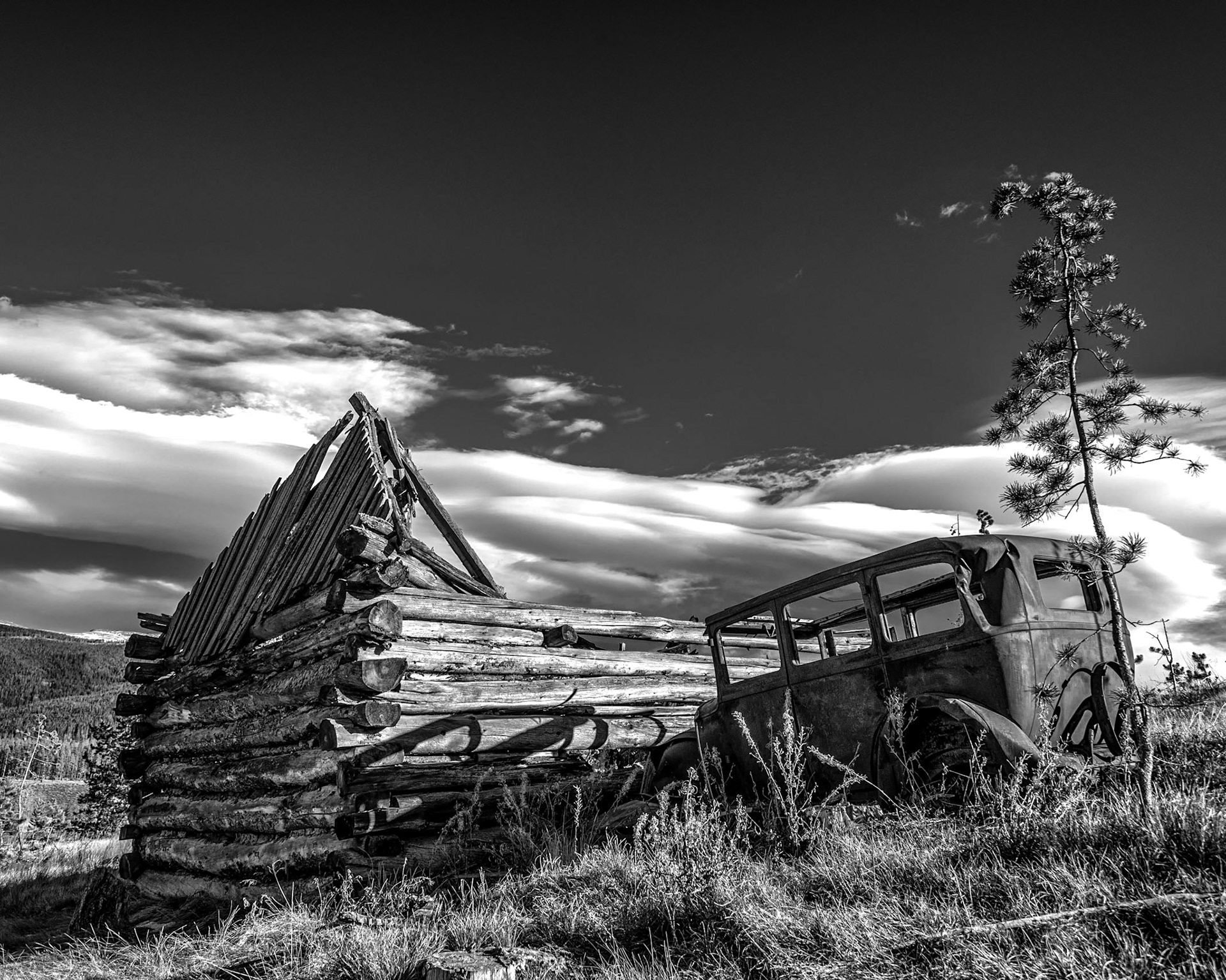 Broken down, near Tabernash