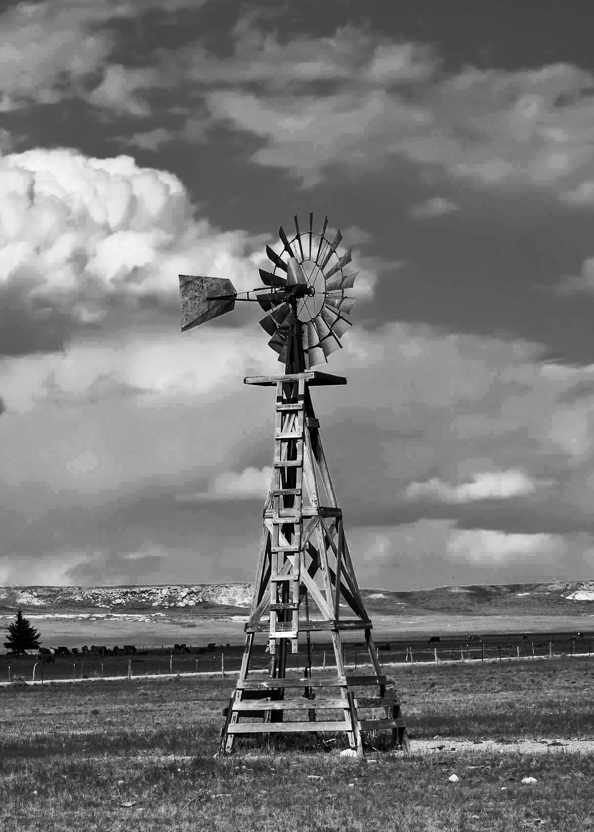 Wooden Wind Mill, Pawnee National Grass Lands