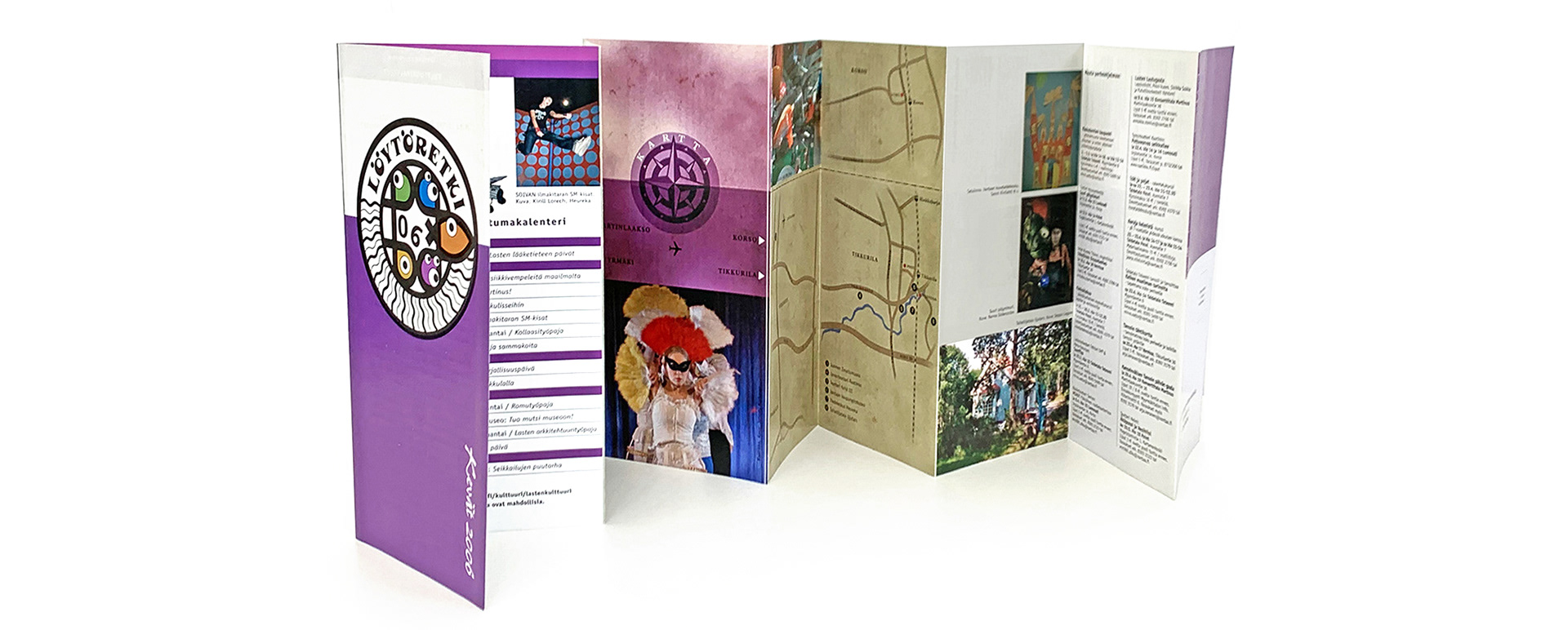 Löytöretki – kulttuuritapahtumia Vantaalla 2006 -esite.