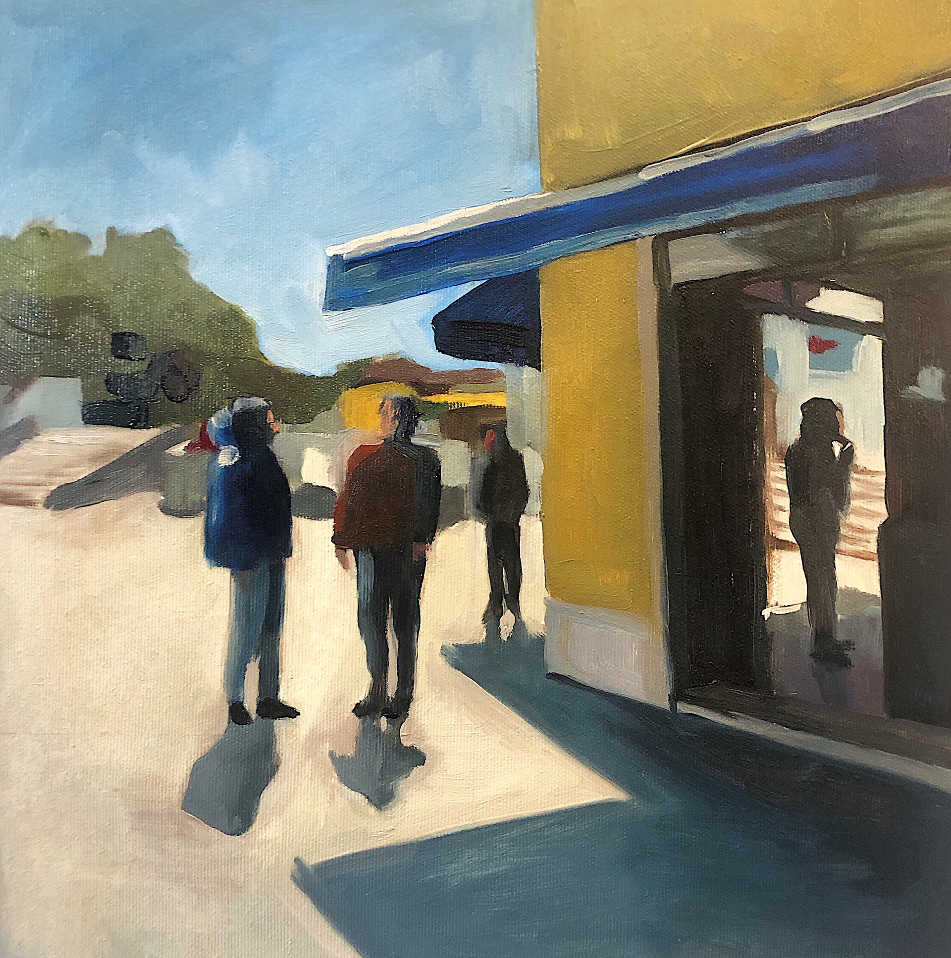 The Strangers, 30x 30cm
