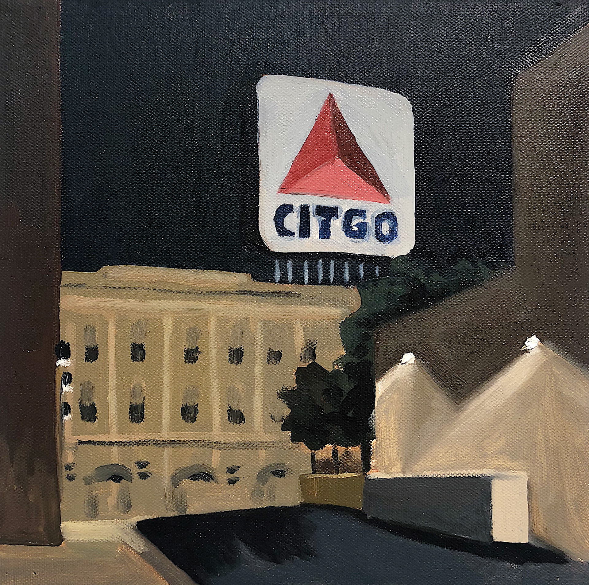 Beacon, 10"x 10"