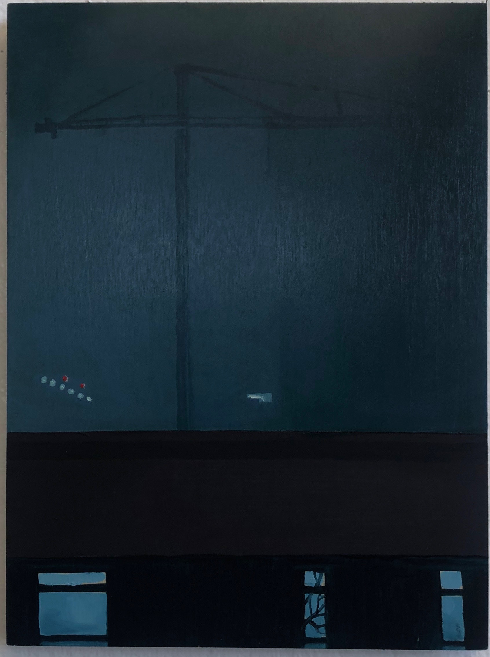 Landmark, 9" x 12," oil on panel.