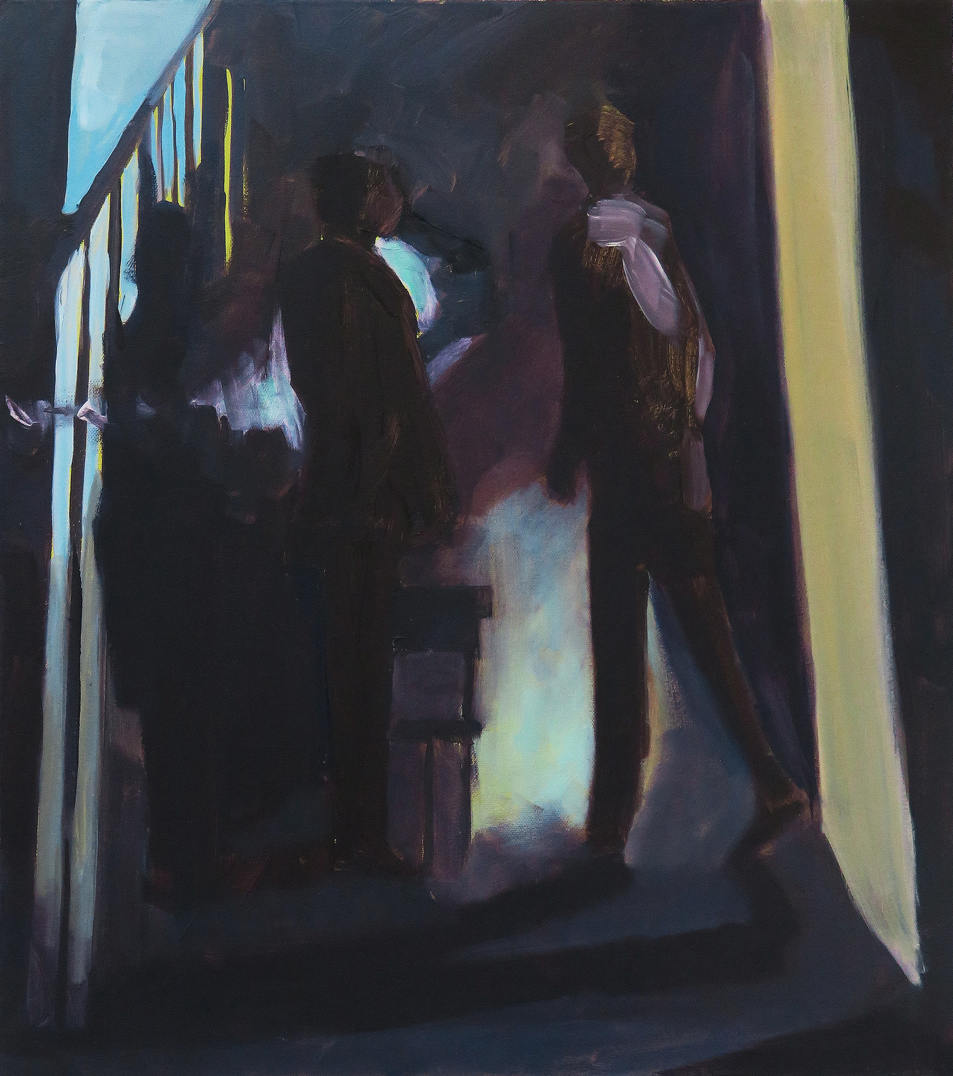 The Customer, 16" x 18"