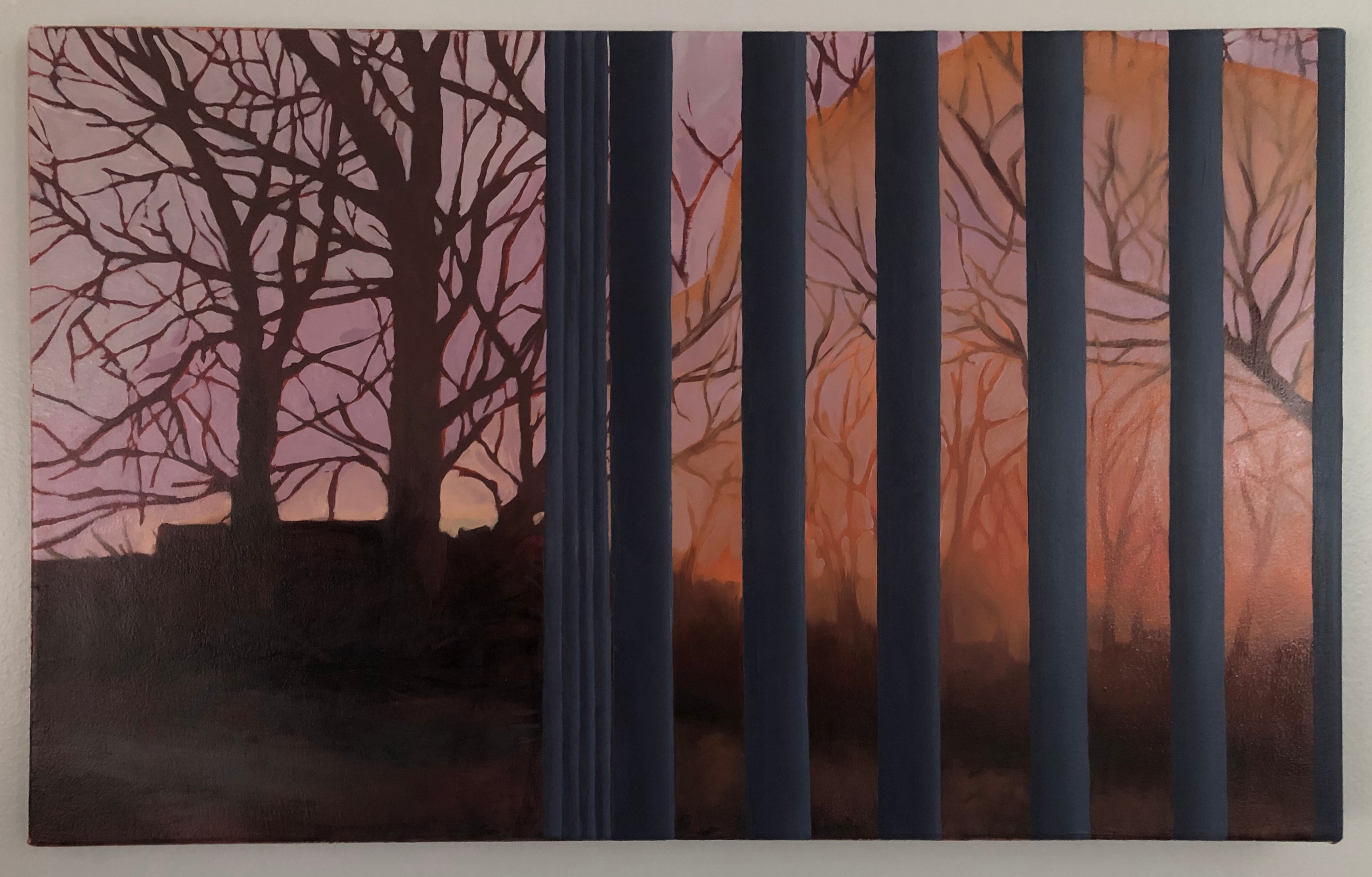 The Night I Came Over to Cry, 28 x 18 inches