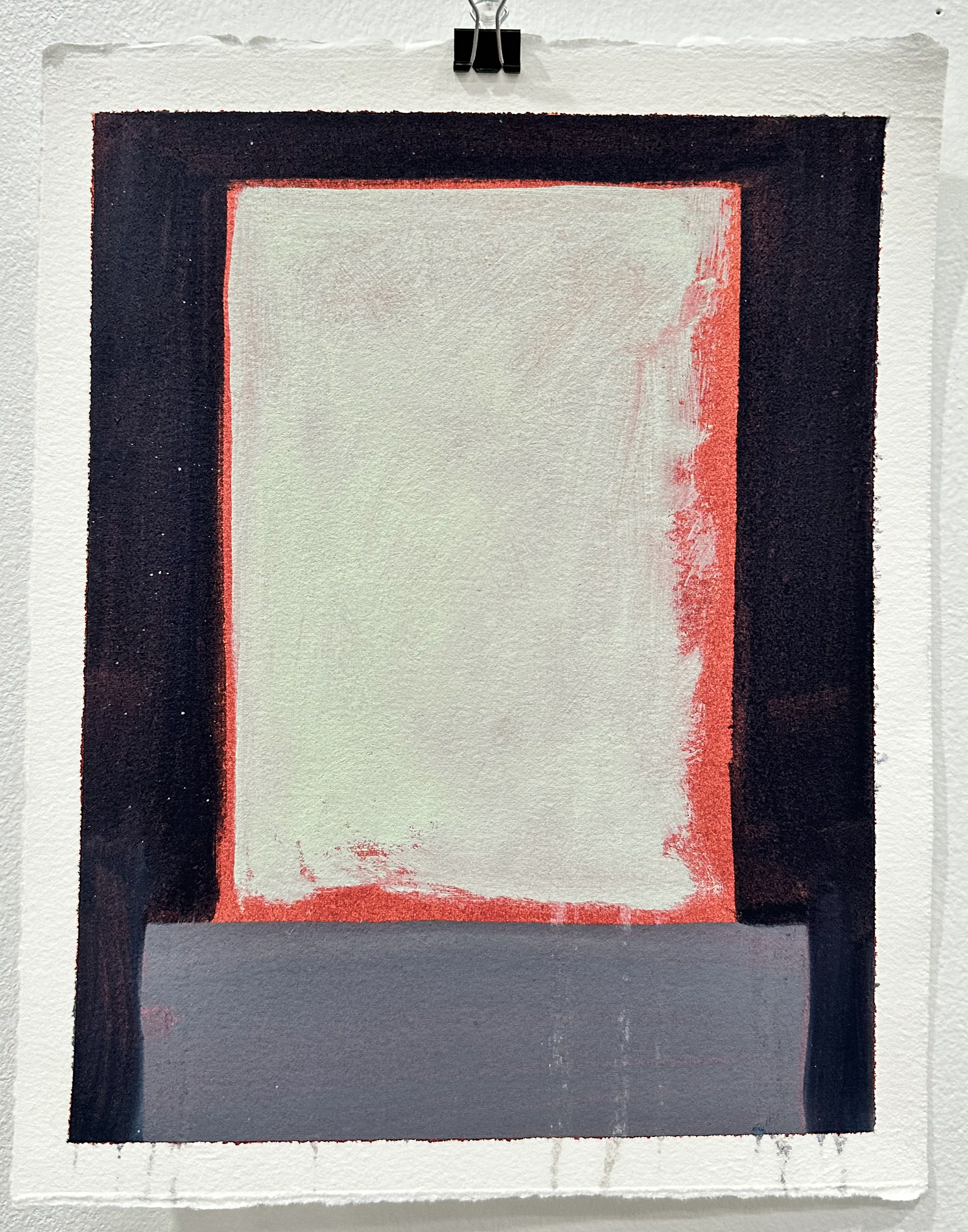 "Bad Influence," 8 x 10.25 inches, oil on paper