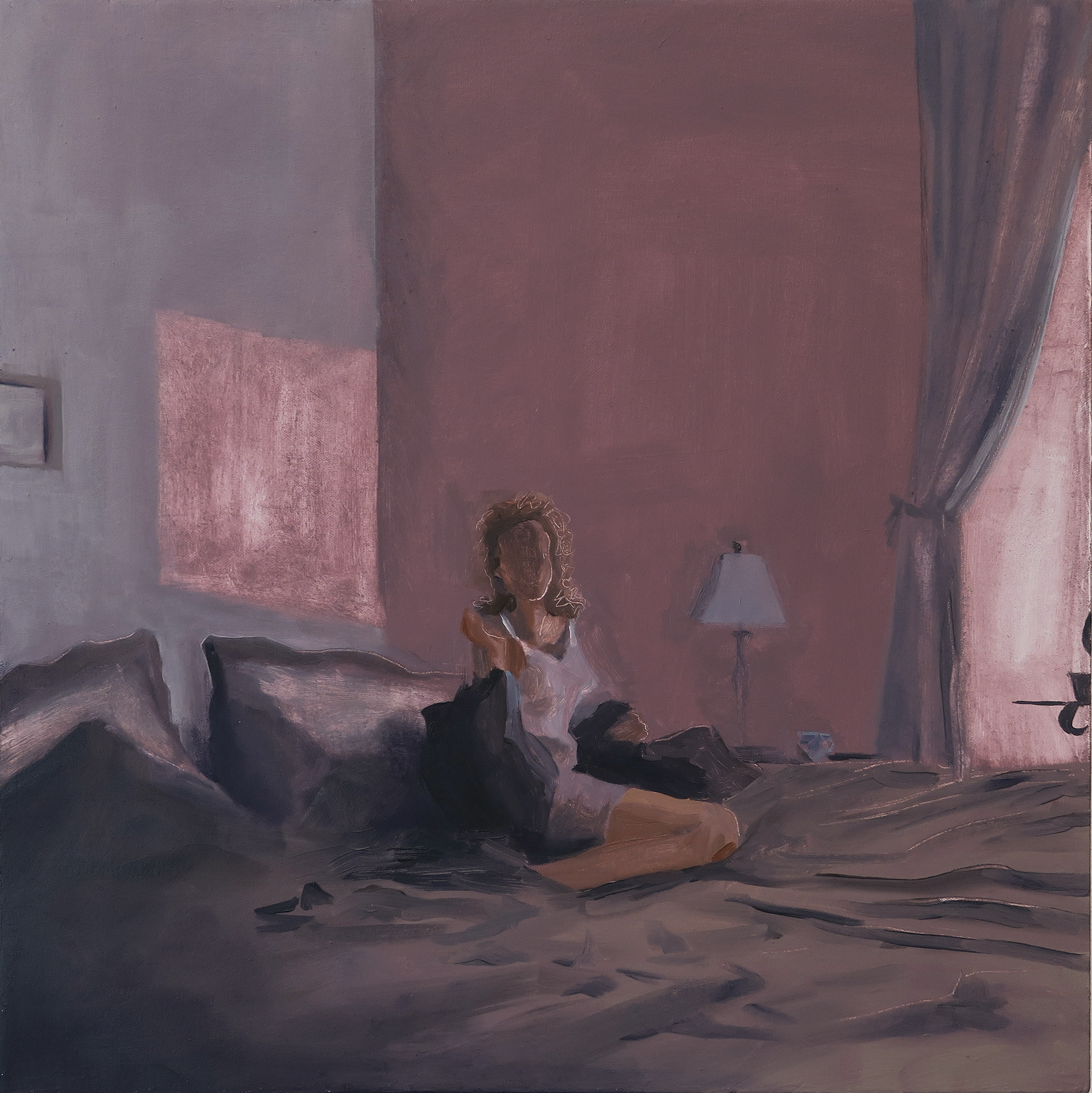One Night Stand and a Coffee Mug, 20"x 20"