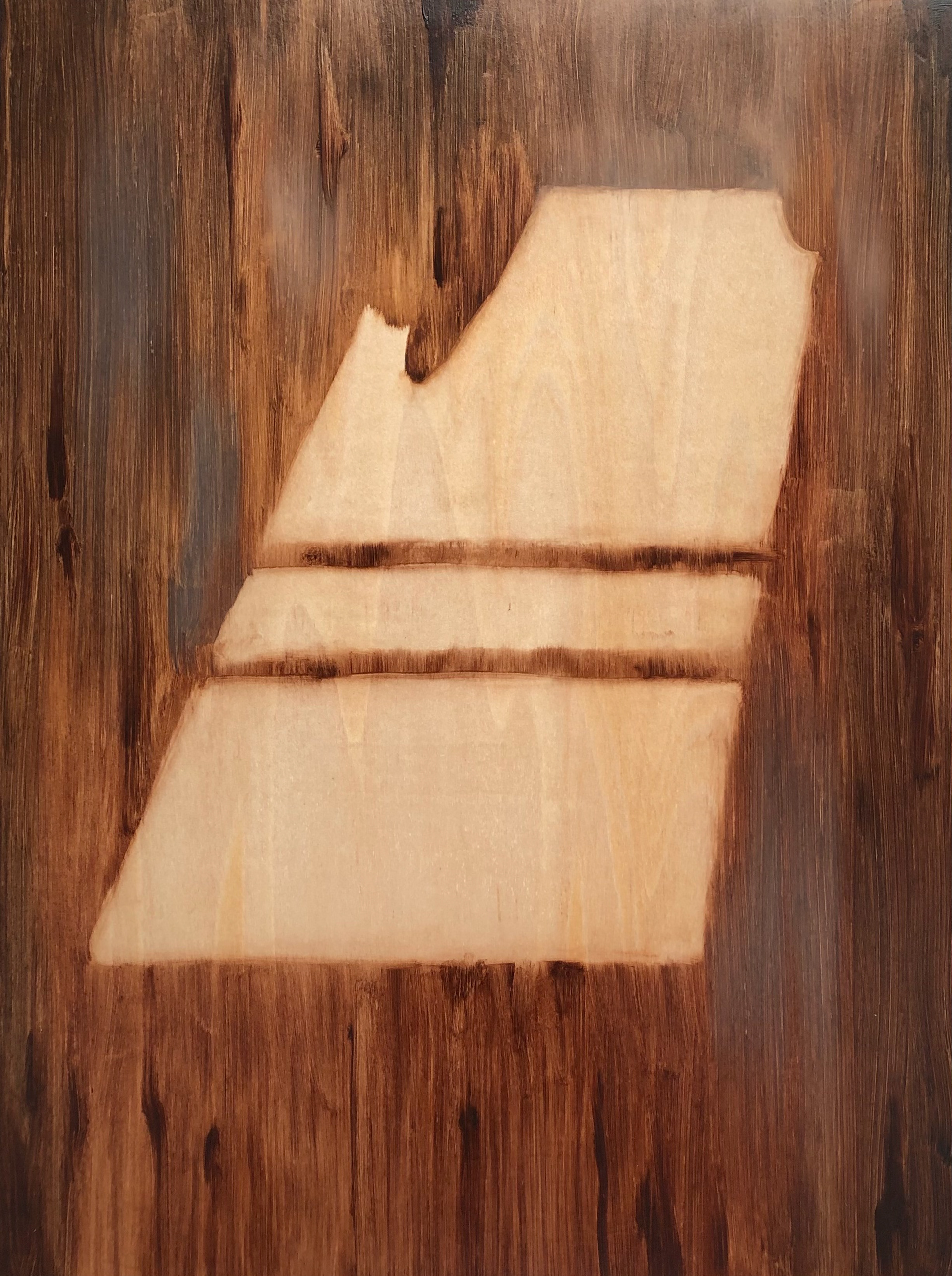Original Hardwoods, 12"x 16" oil on panel