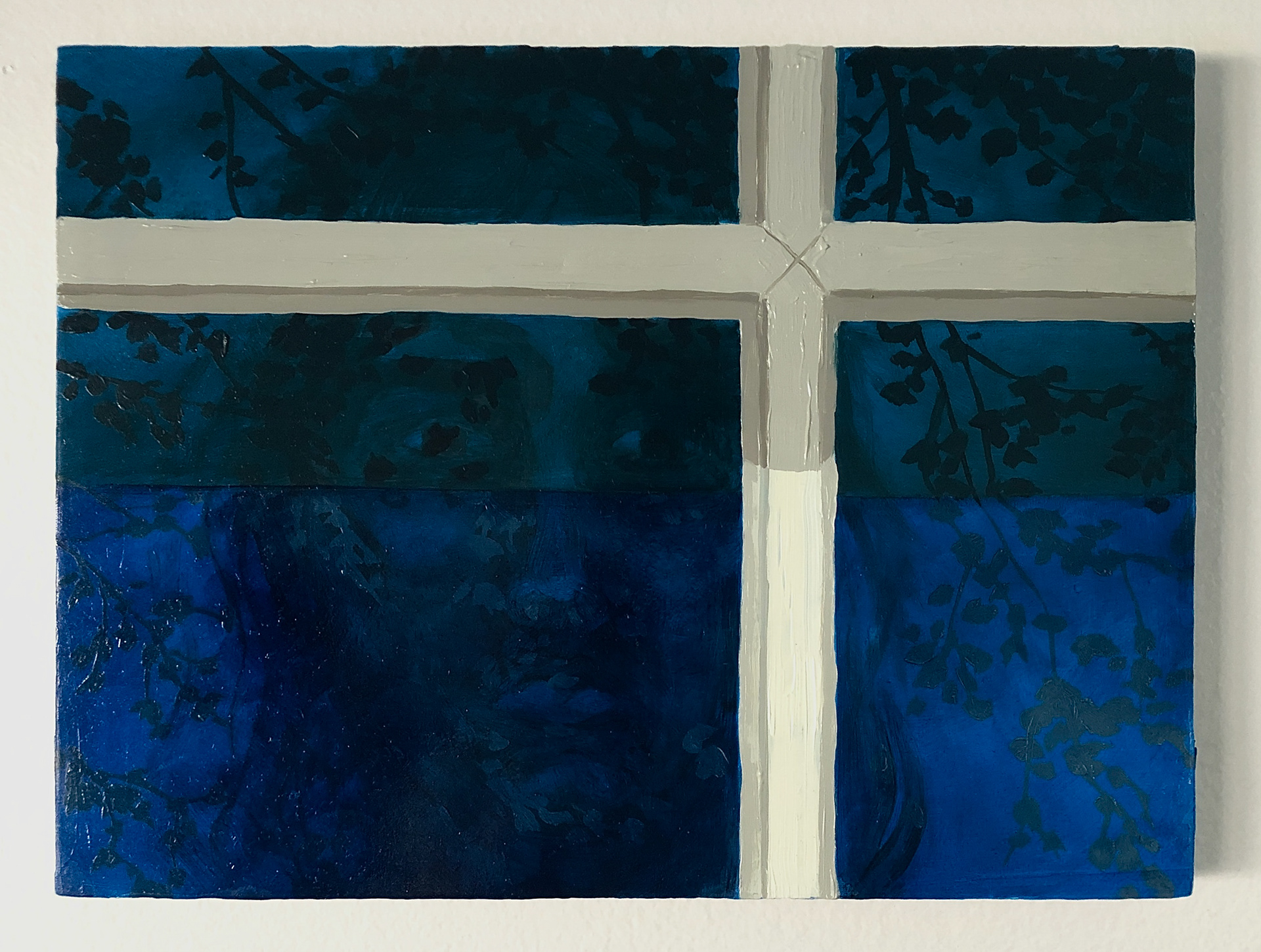 Though I Can Only See Myself, 12 x 9 inches