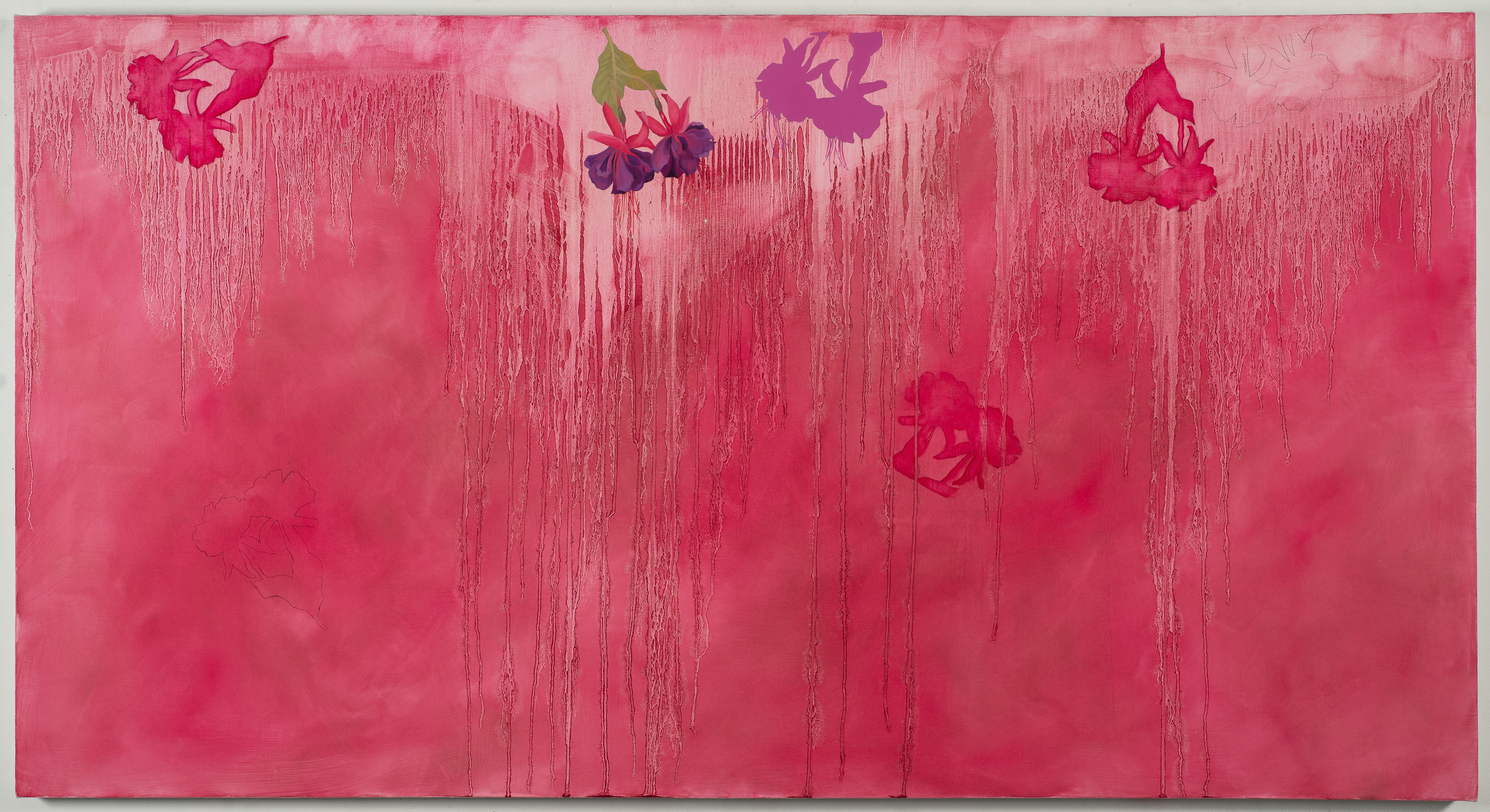 Broken Confidence, 52 x 28 inches, oil on canvas