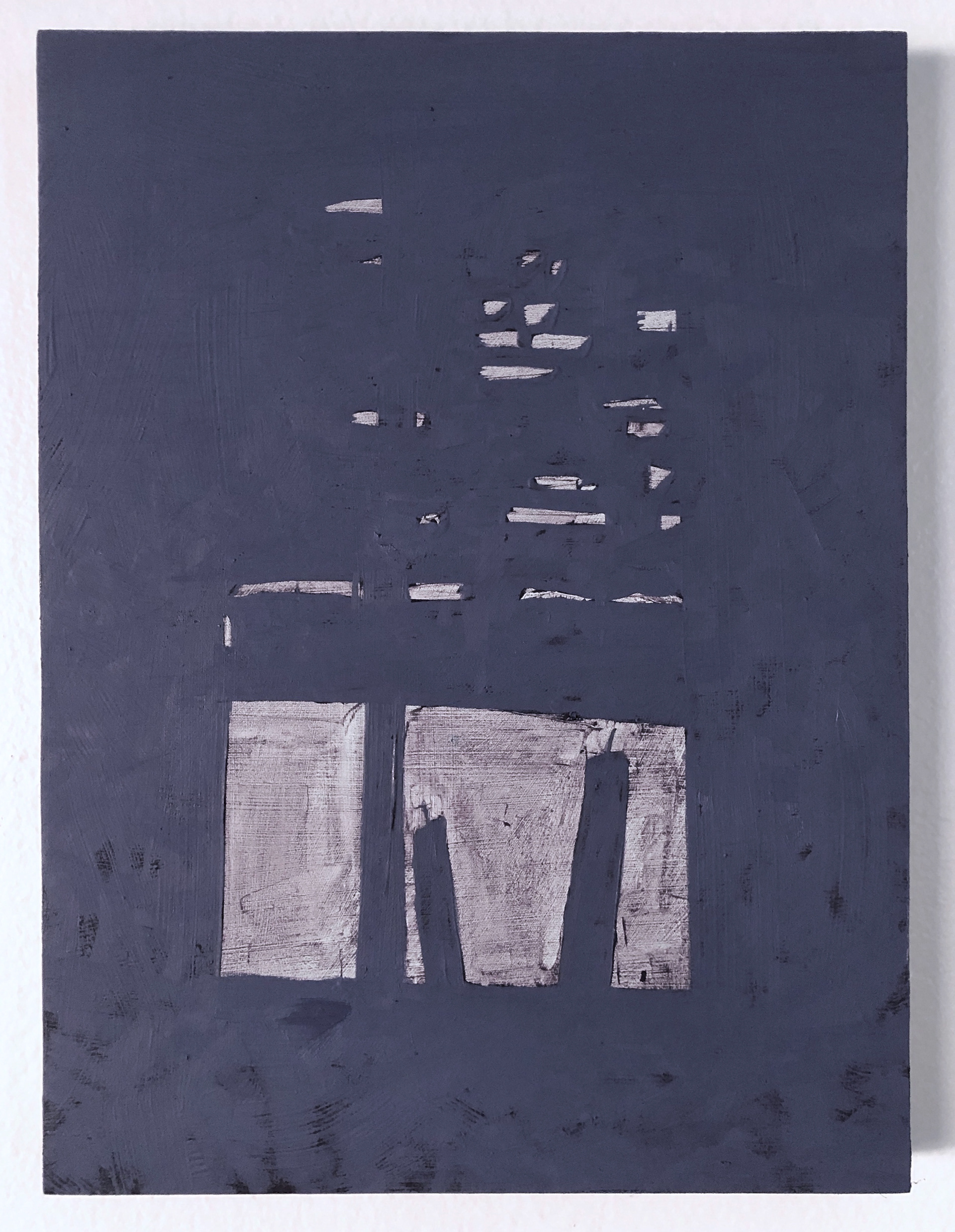 Moon, 9 x 12 inches
