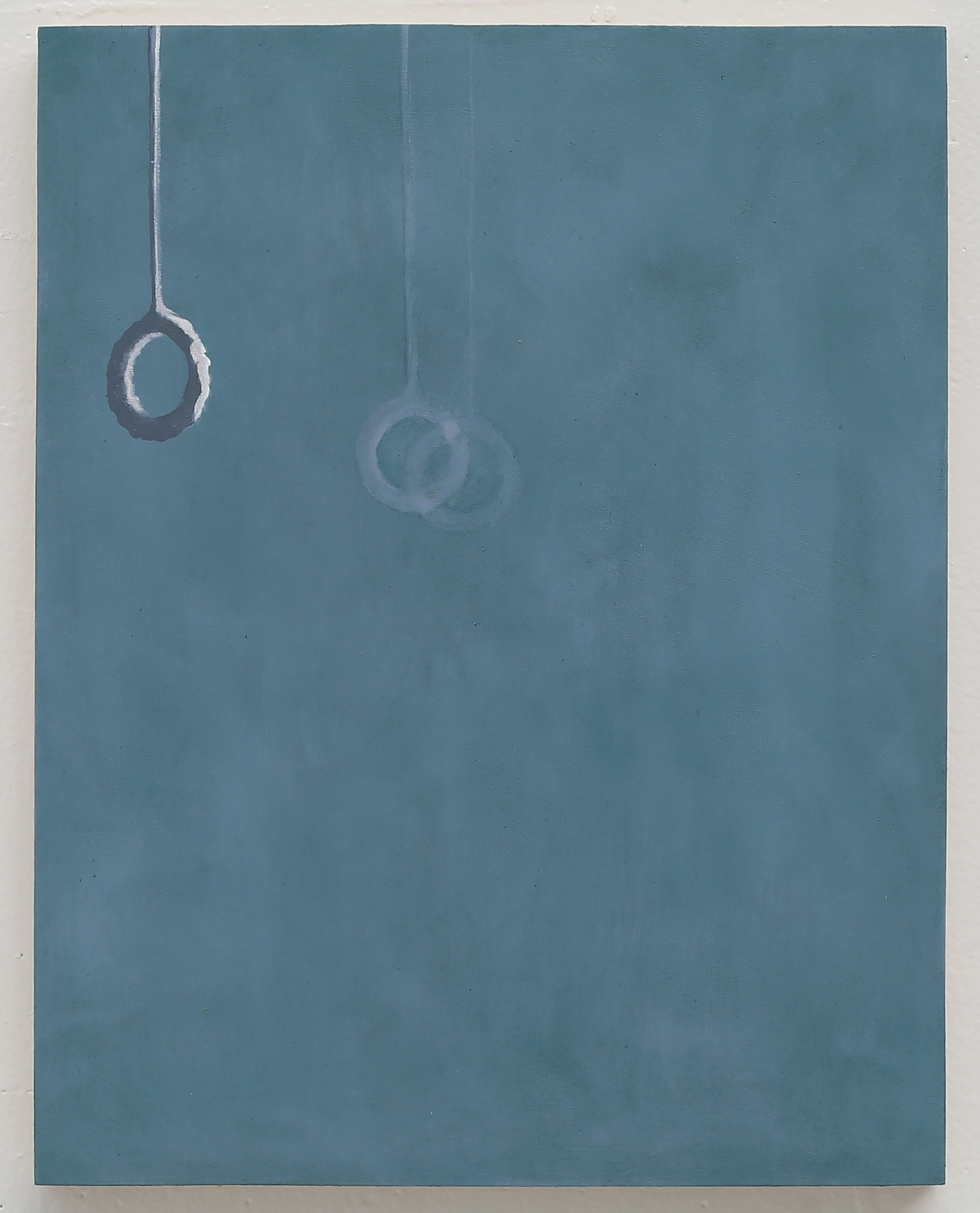Totem, 11" x 14," oil on panel.