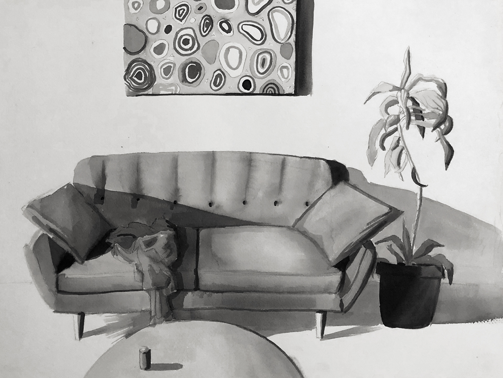 Ink wash *not for sale