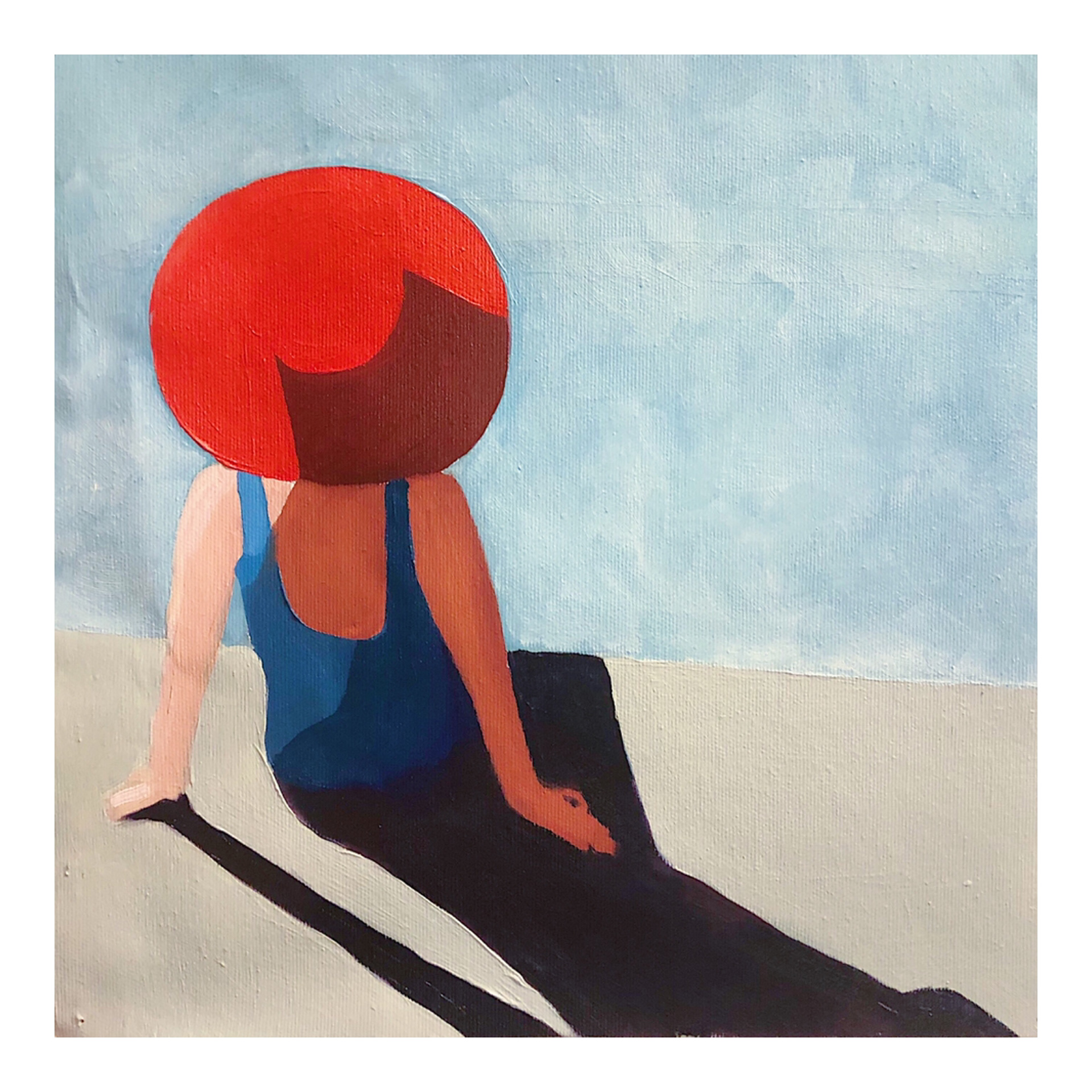 Sun Bath, 30x 30cm
