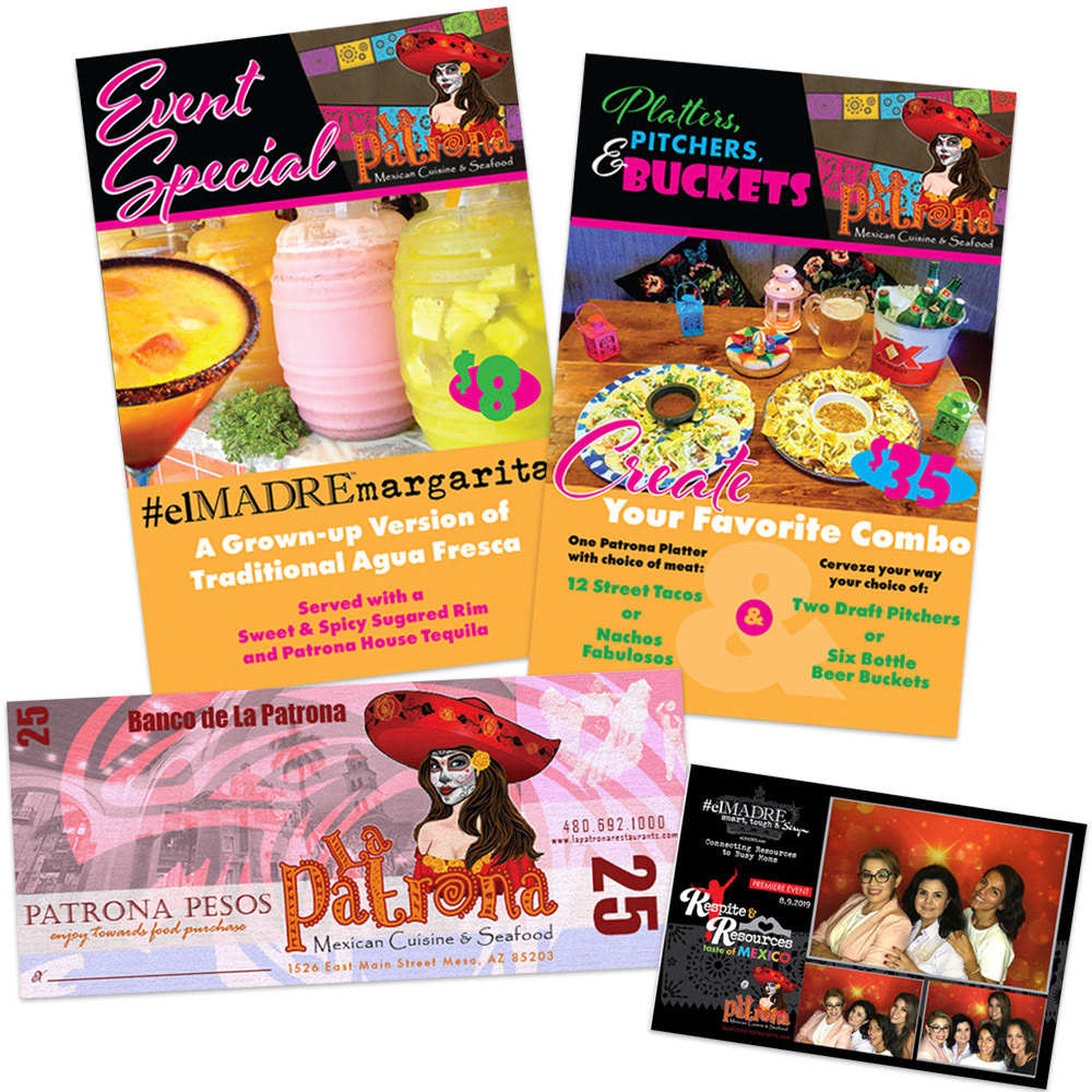 Restaurant Logo and Promotional Items