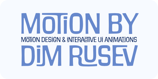 Motion by Dim Rusev