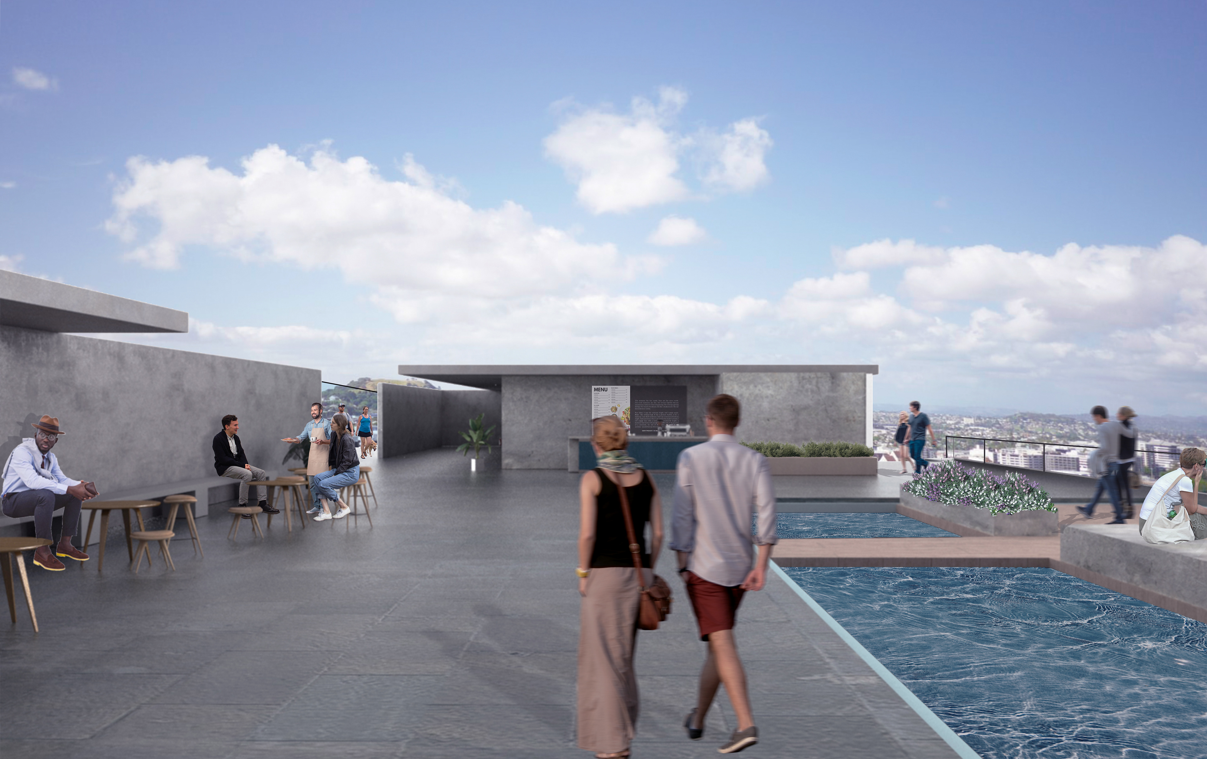 ROOFTOP POOL