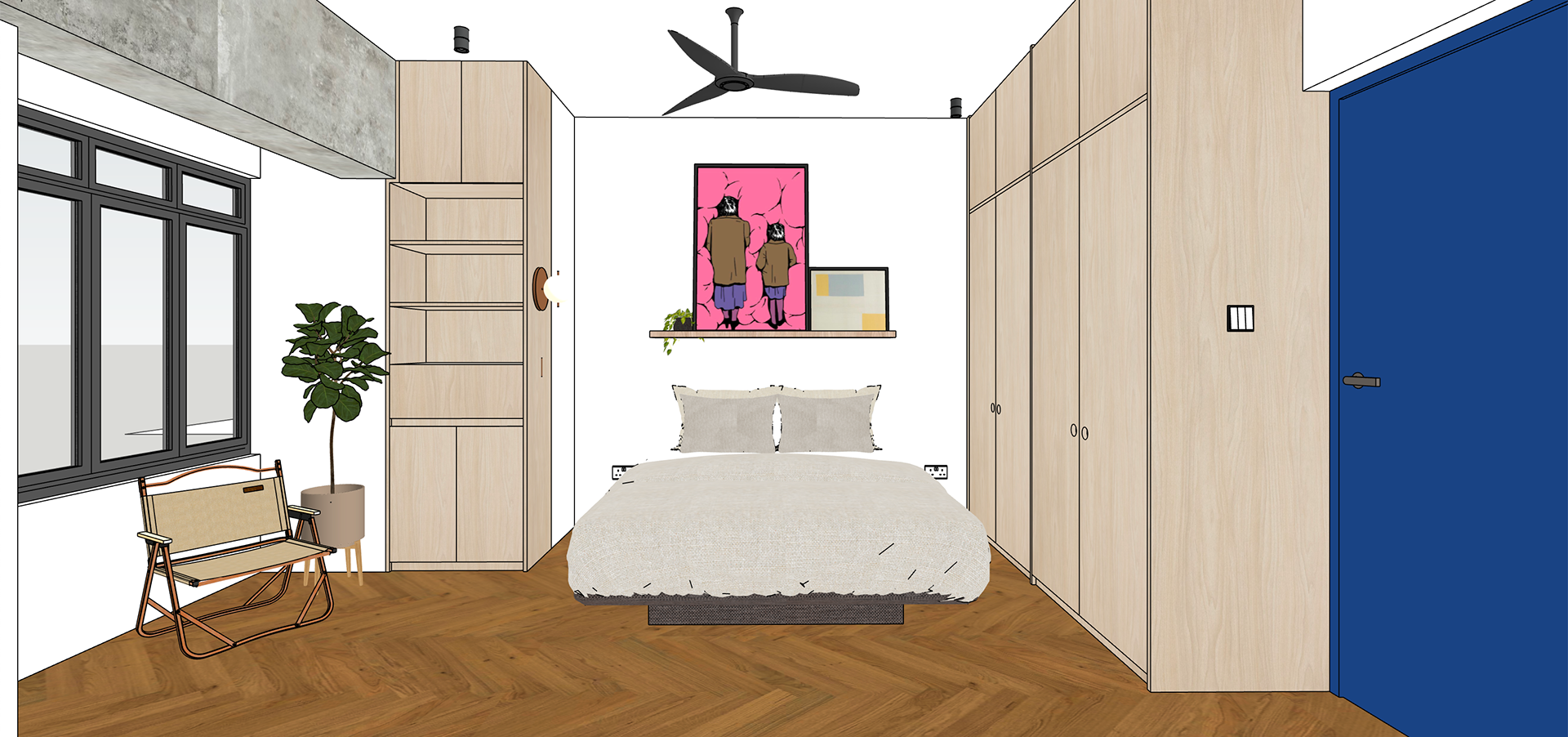 BEDROOM 2 - VIEW 1