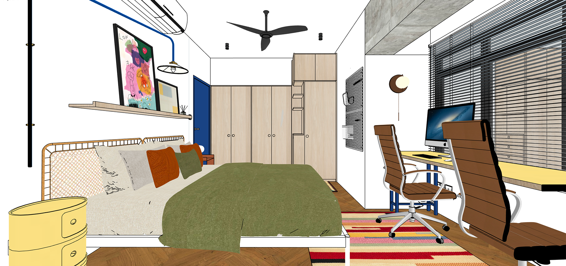 BEDROOM 3 - VIEW 1