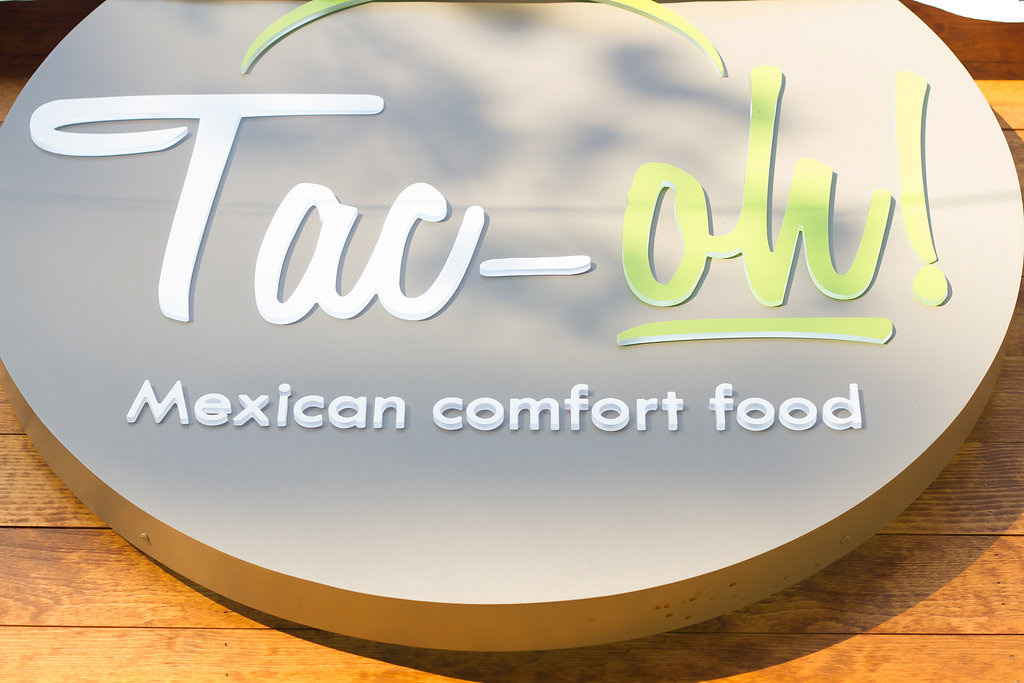Tac-oh! Mexican Comfort Food Sign