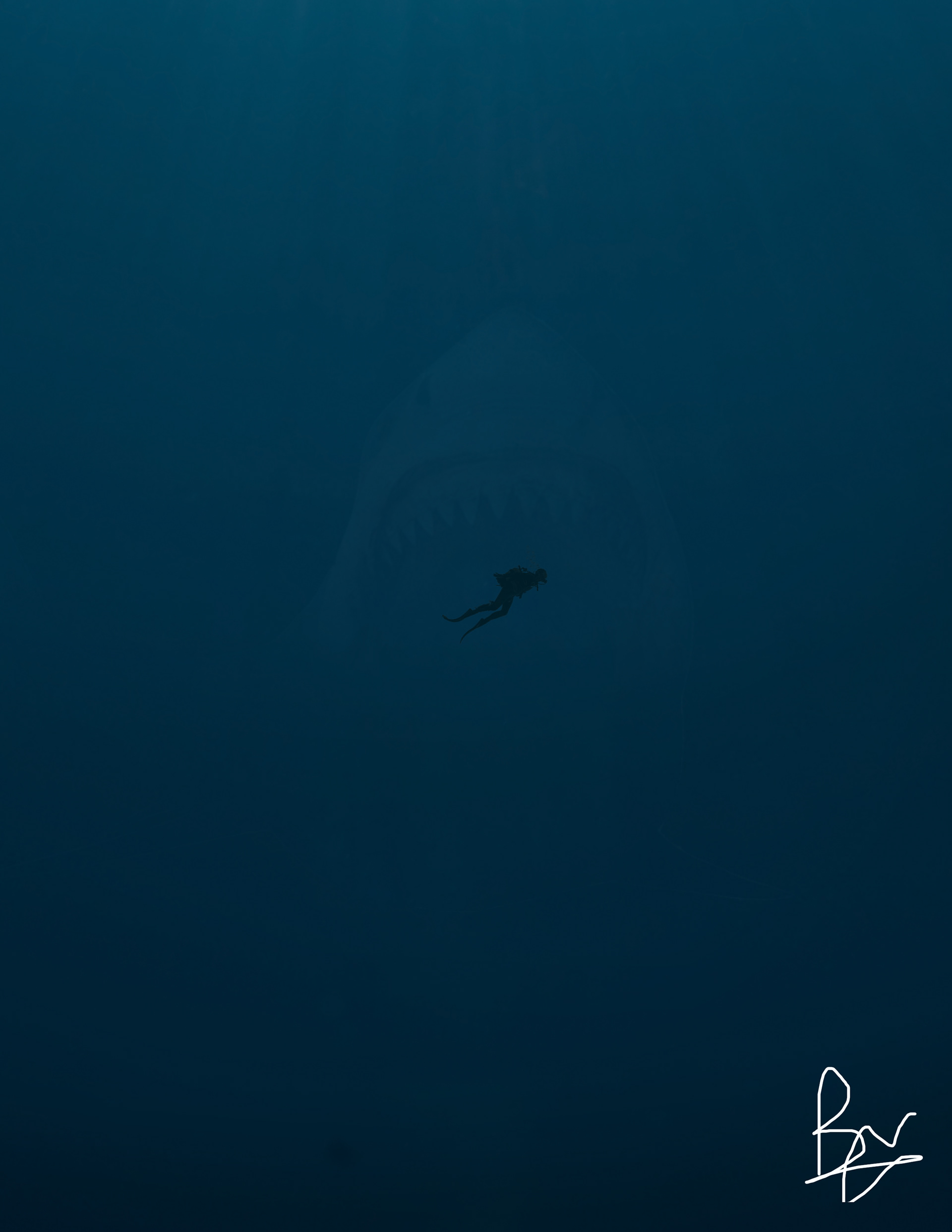 Shark Attack (Photoshop)