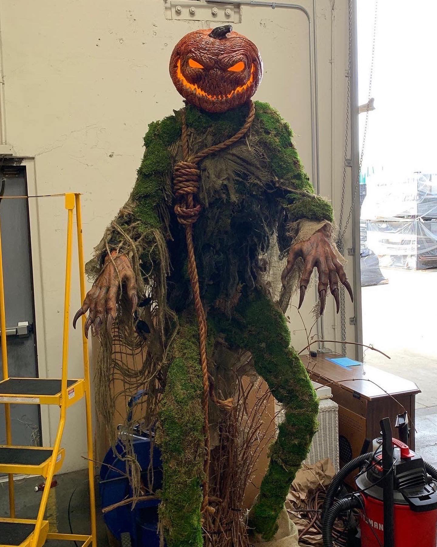 Custom character fabricated for "haunted forest"