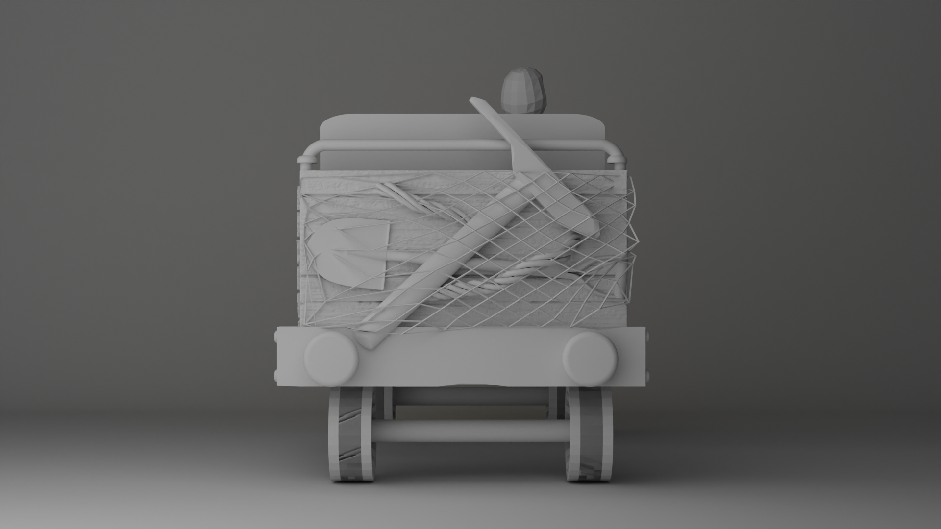 3d model of original ride vehicle