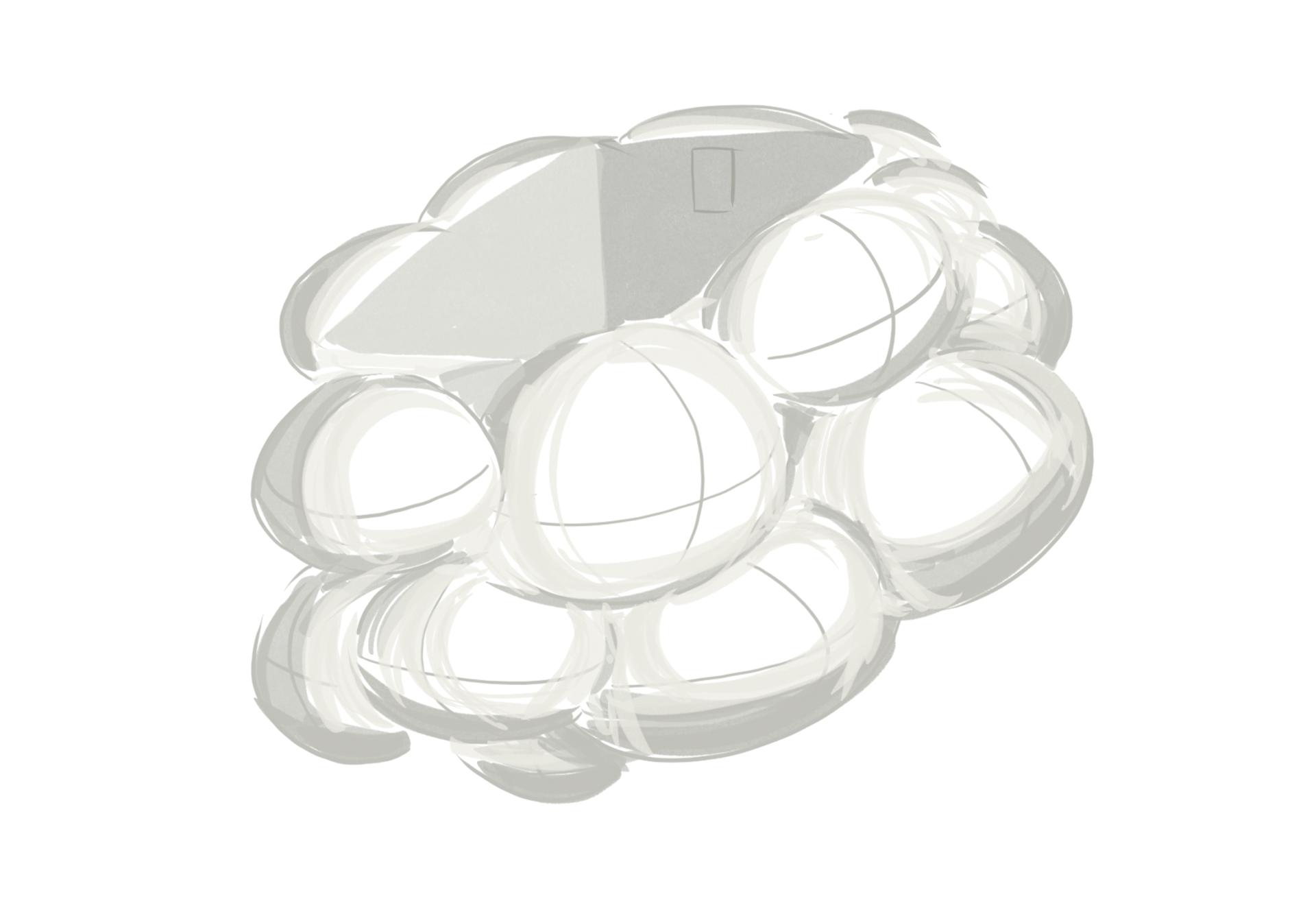 Cloud Exterior Concept Sketch