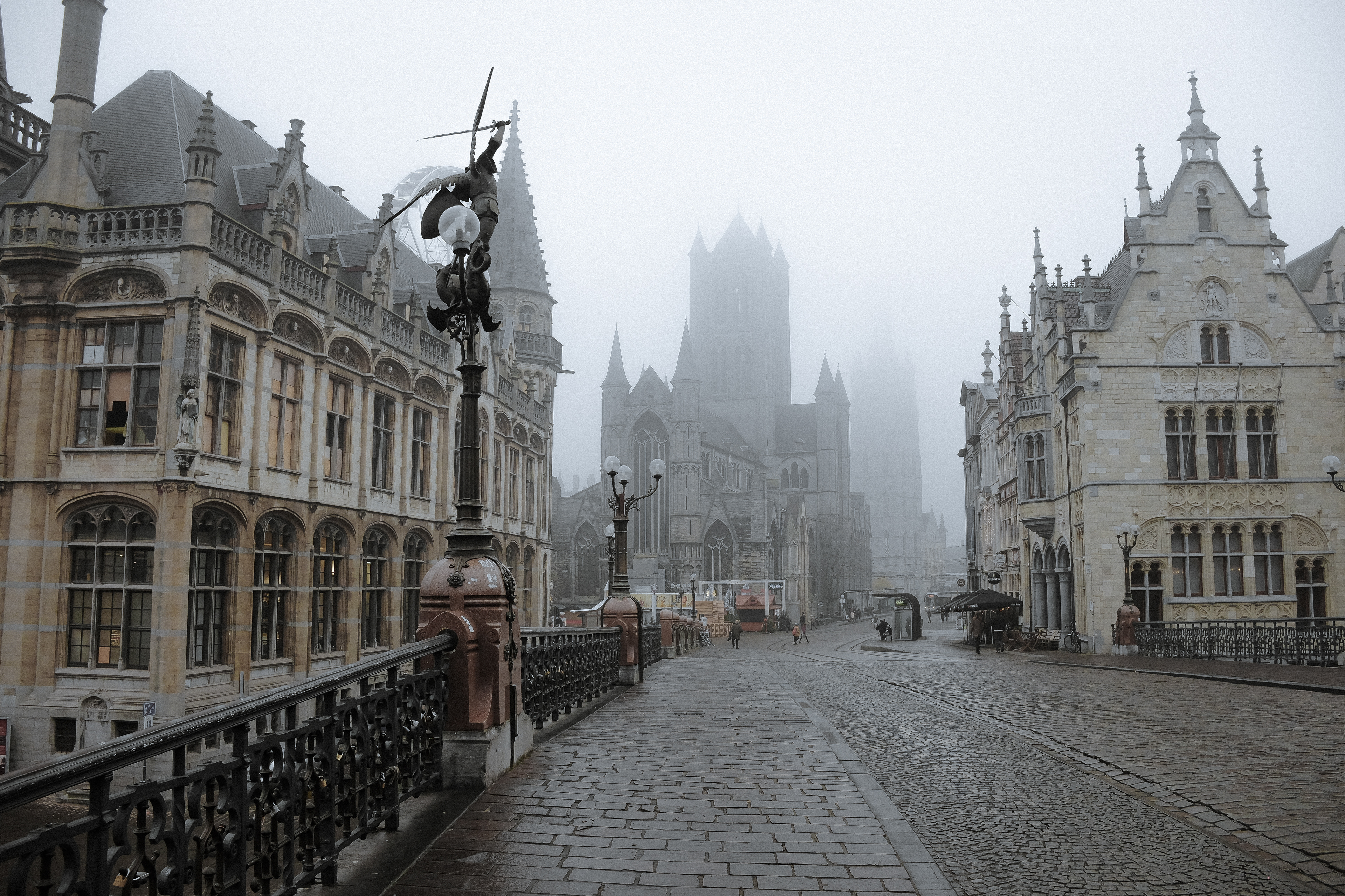 View from Sint-Michielsbrug, Ghent