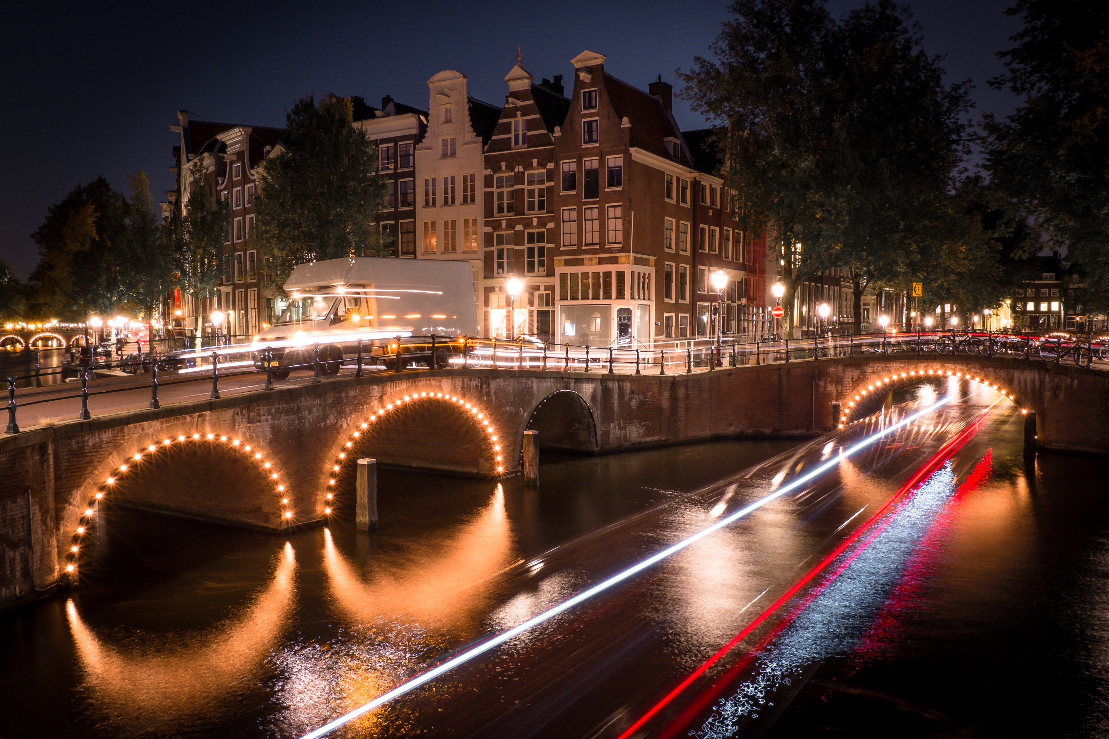 Keizersgracht by night, Amsterdam
