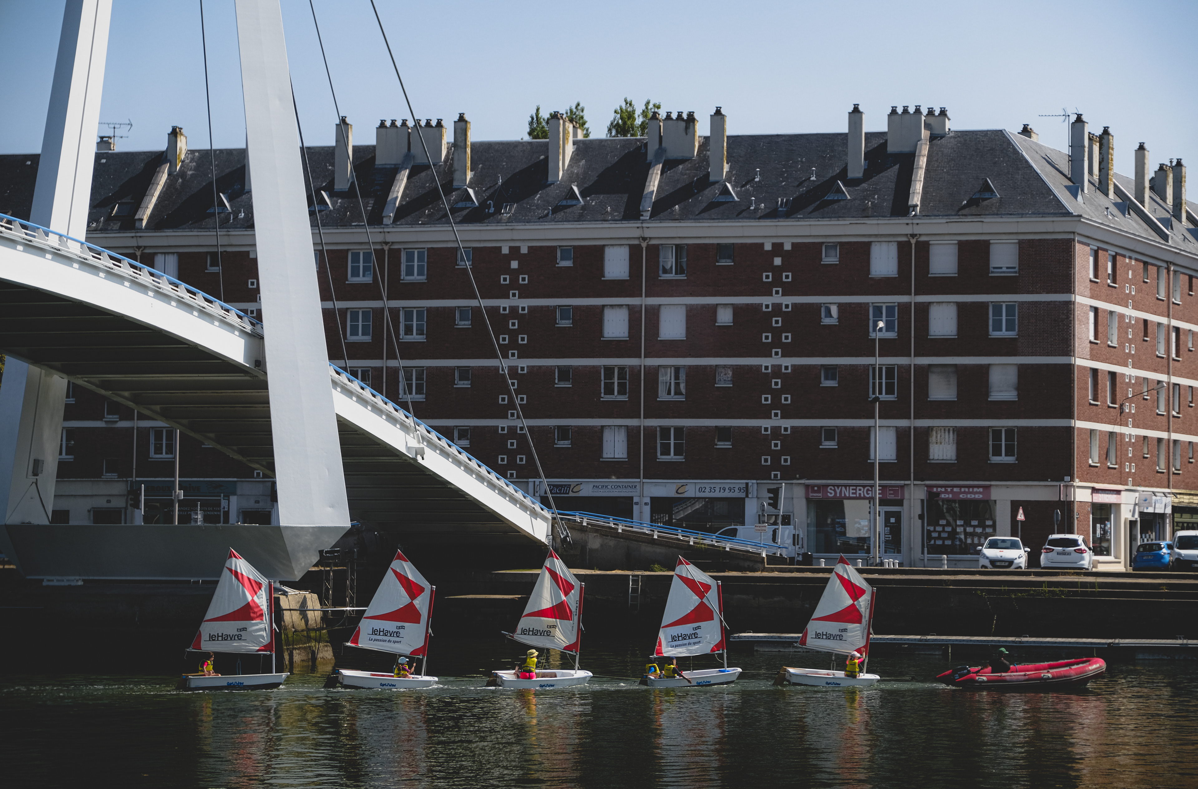 Passerelle du Bassin du Commerce, Le Havre