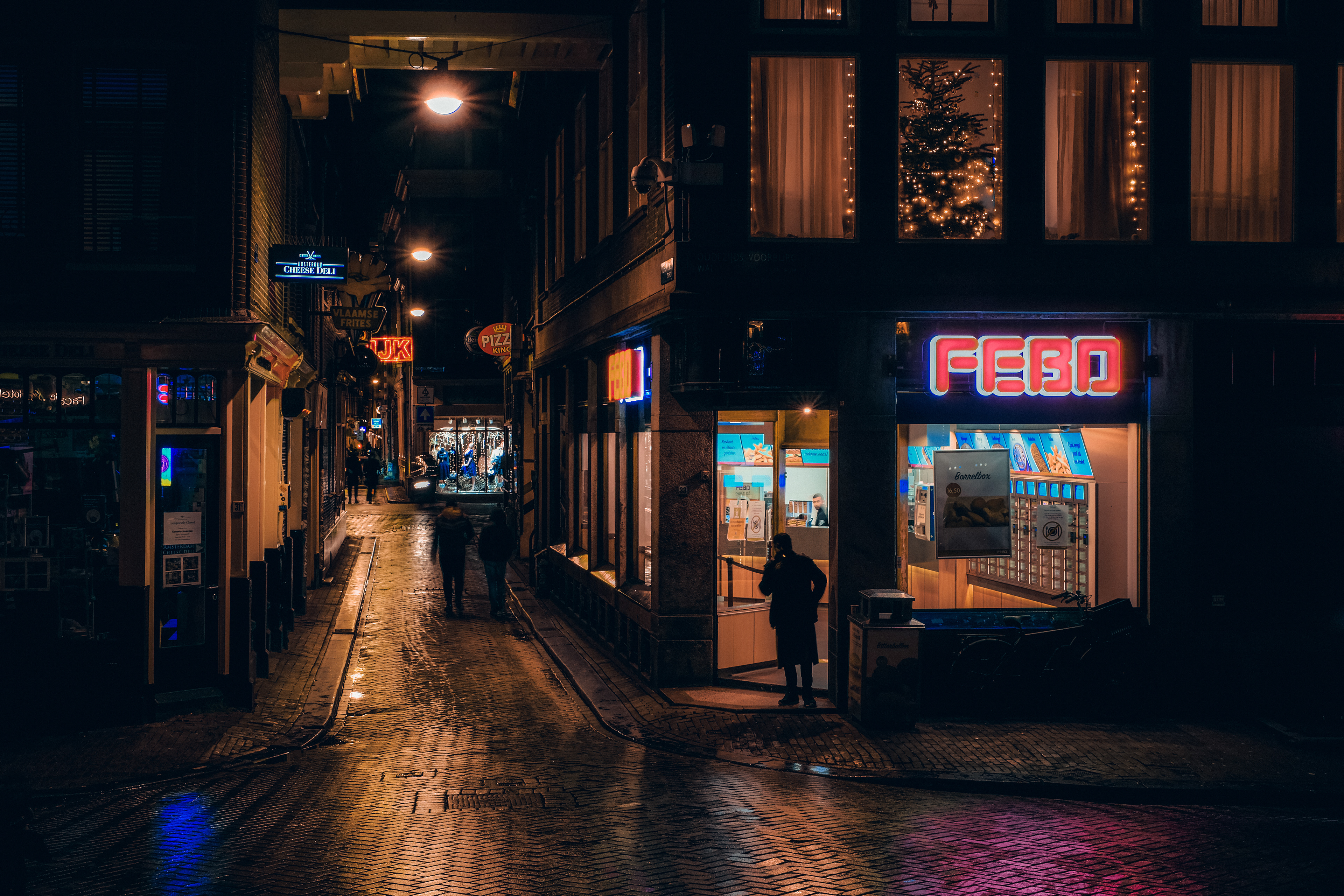 "De Wallen" by night, Amsterdam