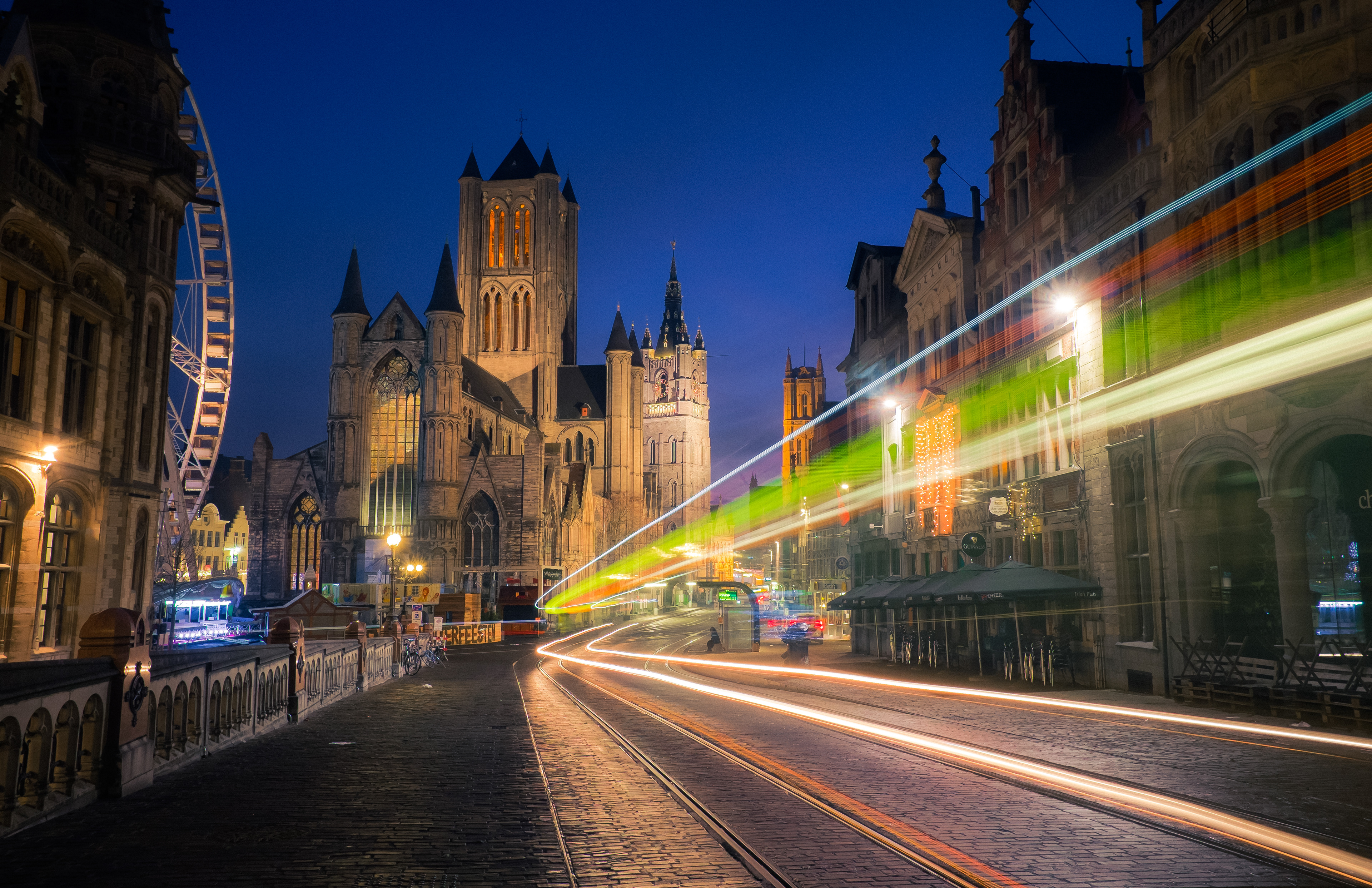 View from Sint-Michielsbrug, Ghent