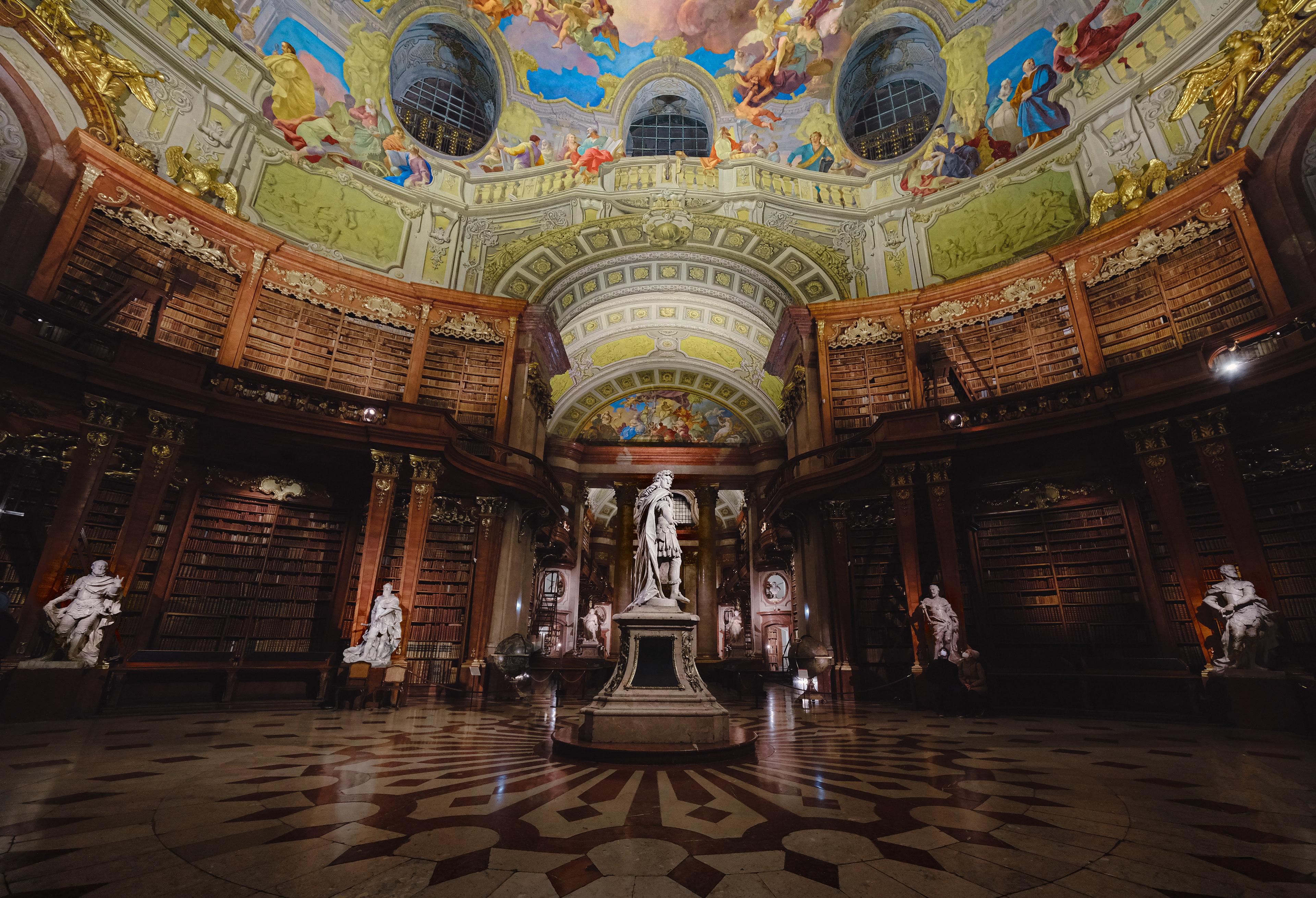 Austrian National Library "Prunksaal", Vienna